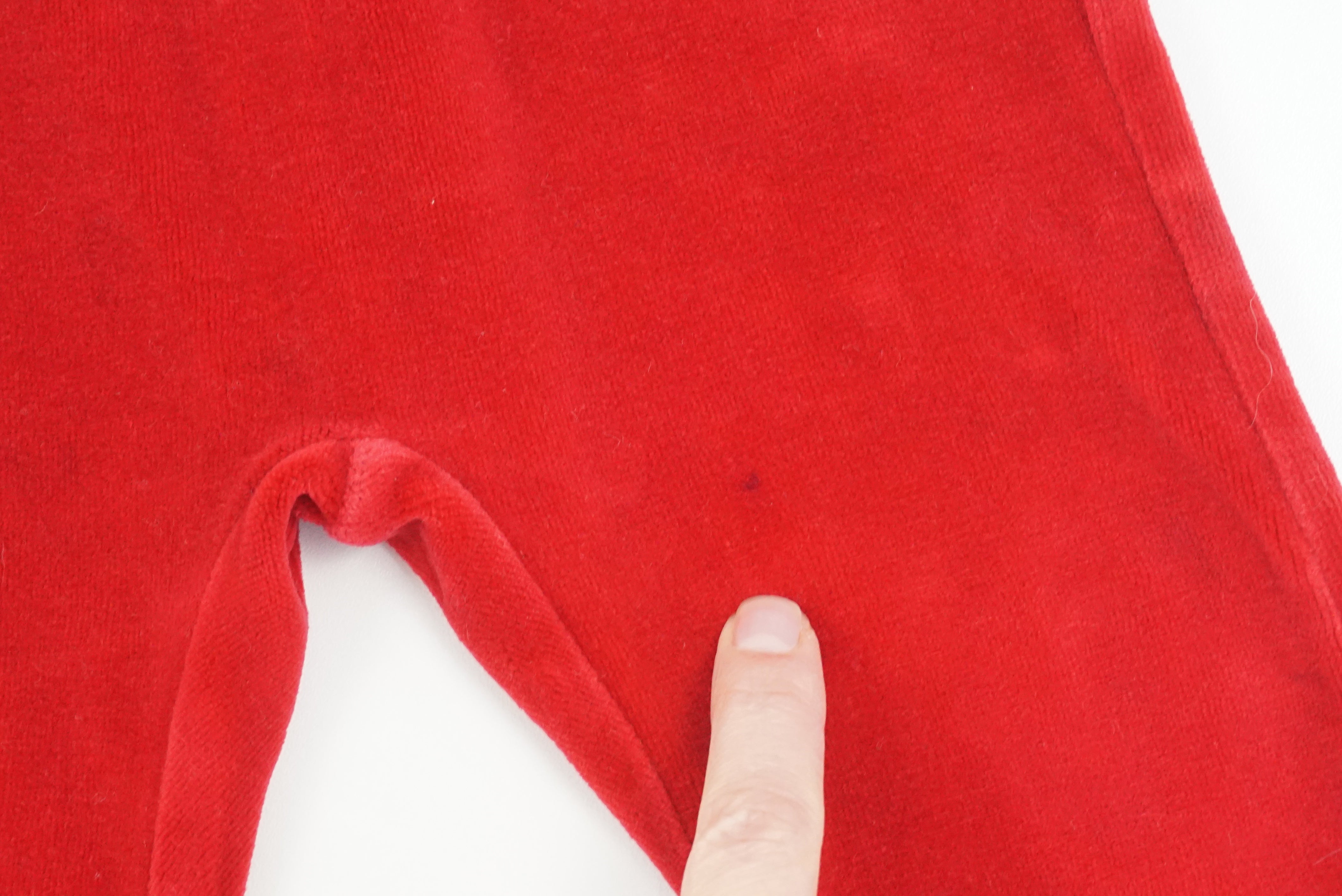 Bas de pyjama Rouge - 18 mois