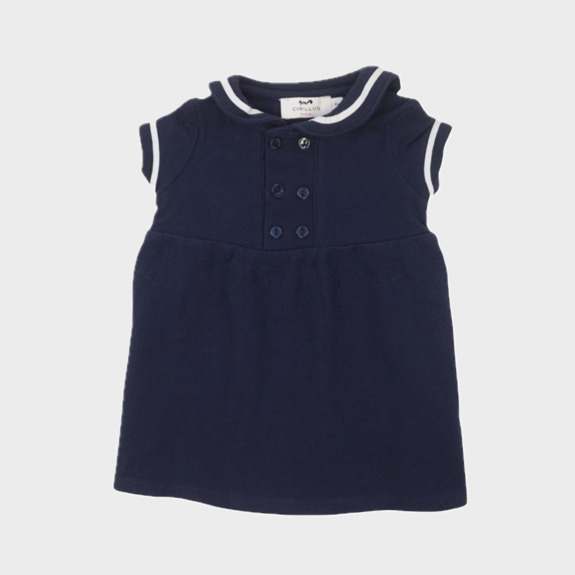 Robe Bleu - 6 mois