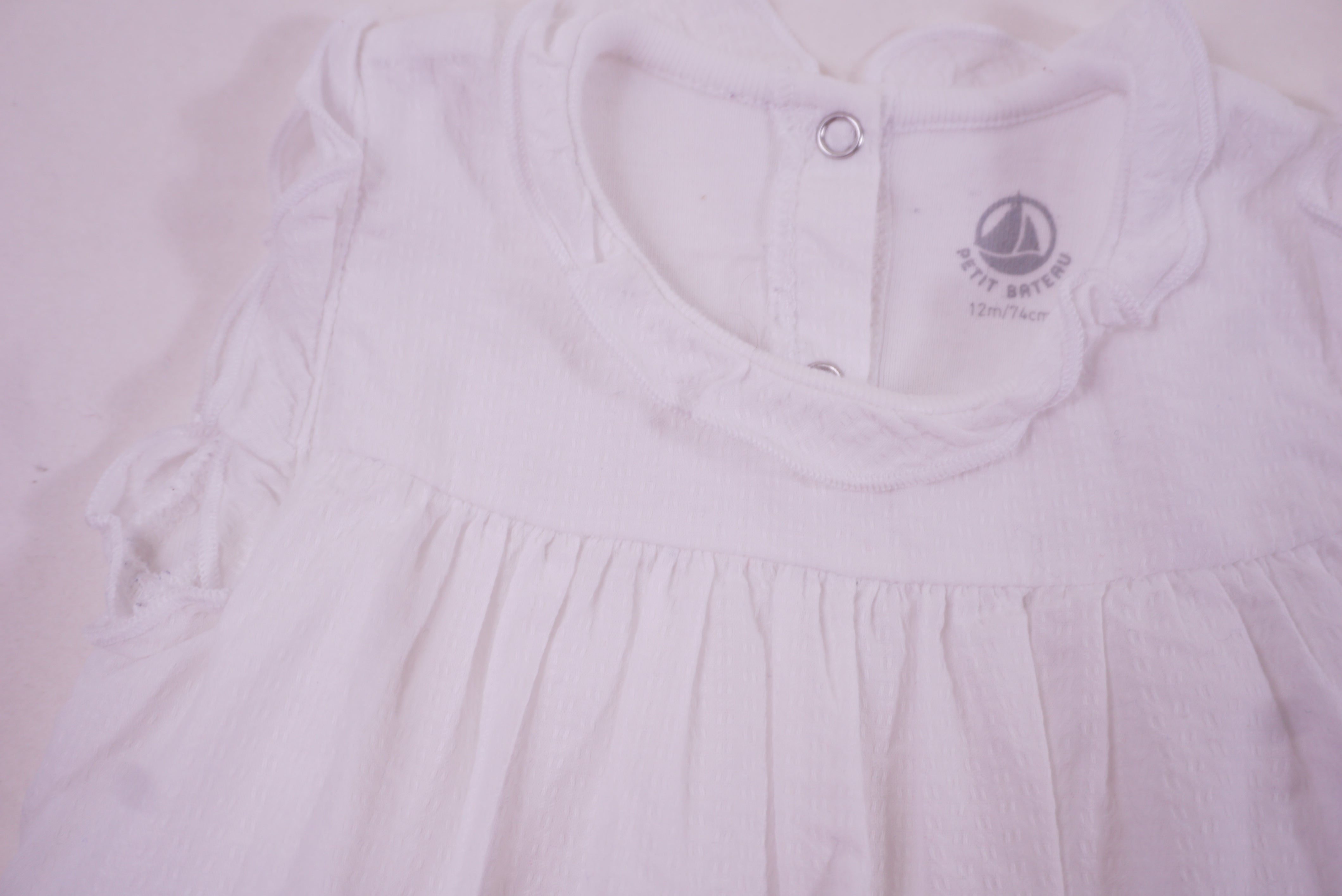 Robe Blanc - 12 mois