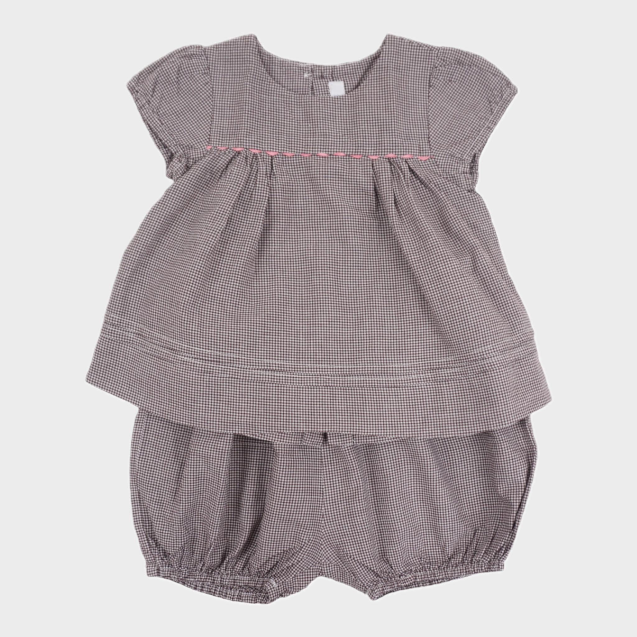 Ensemble Marron - 3 mois