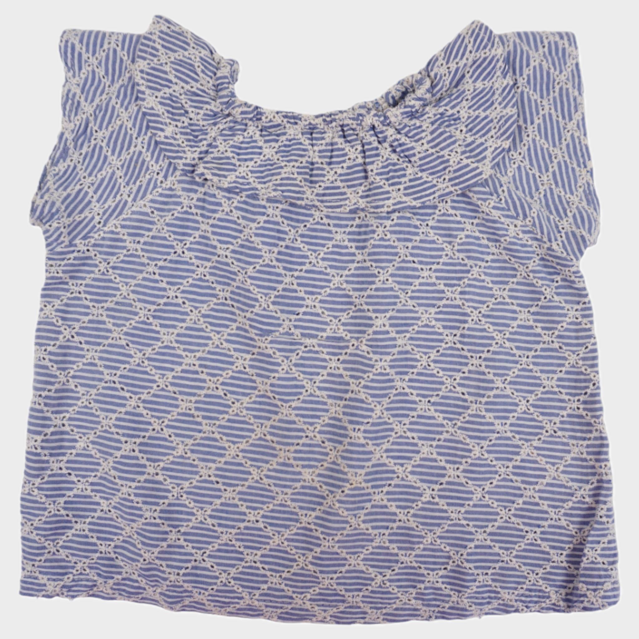 Blouse Bleu - 12/18 mois