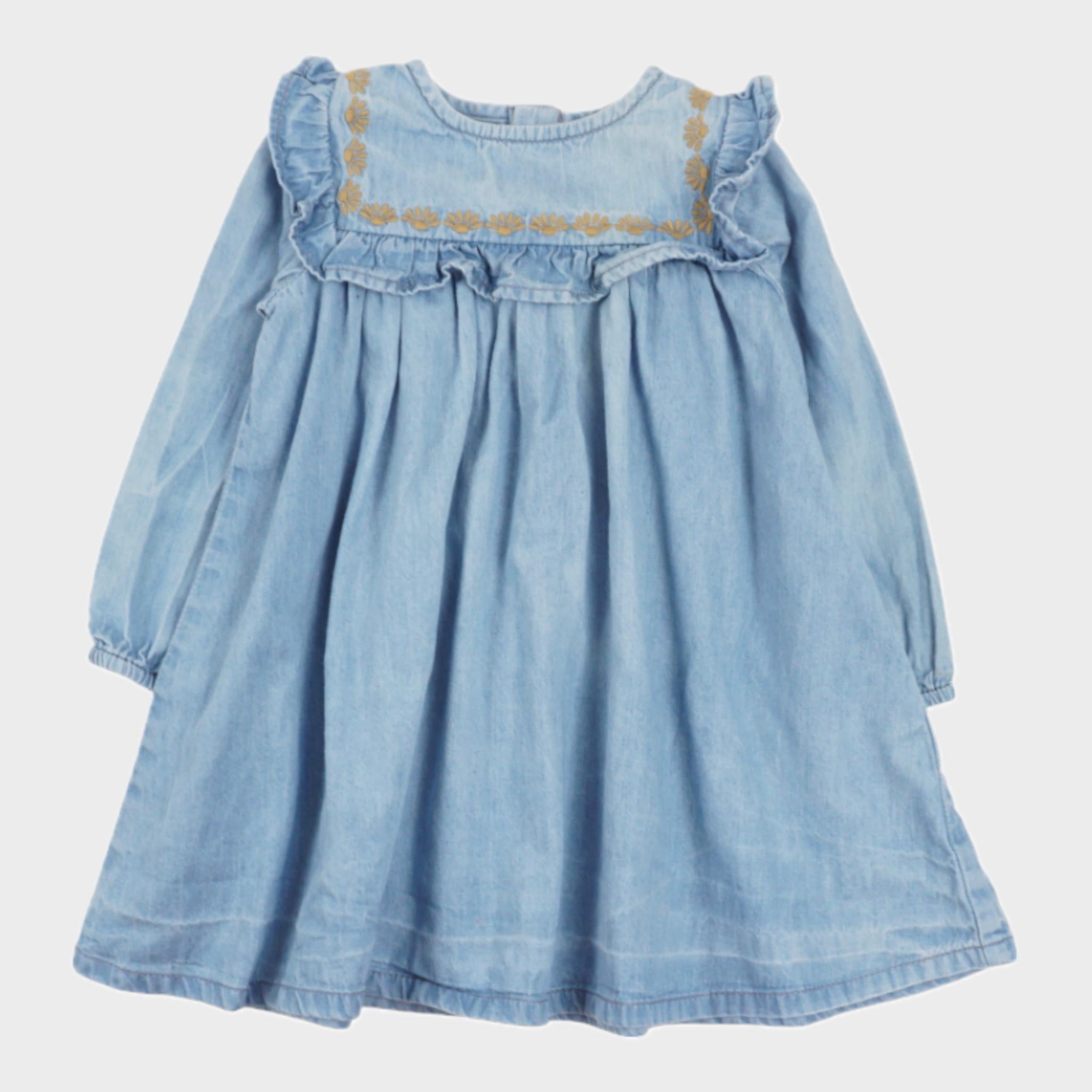 Robe Bleu - 9 mois