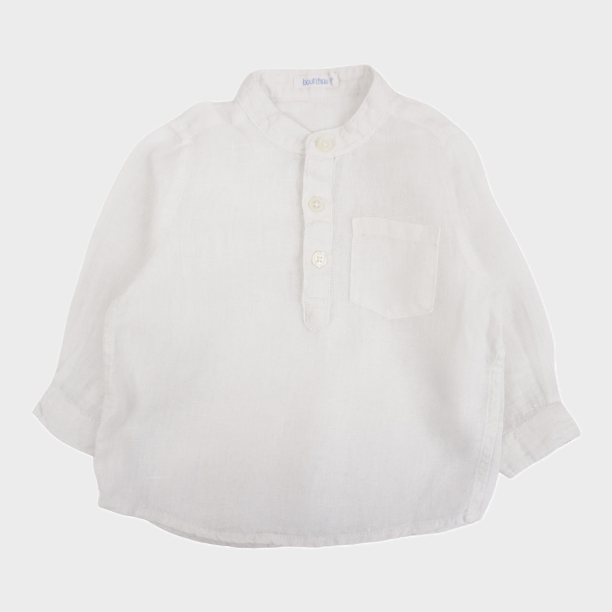 Blouse Blanc - 6 mois
