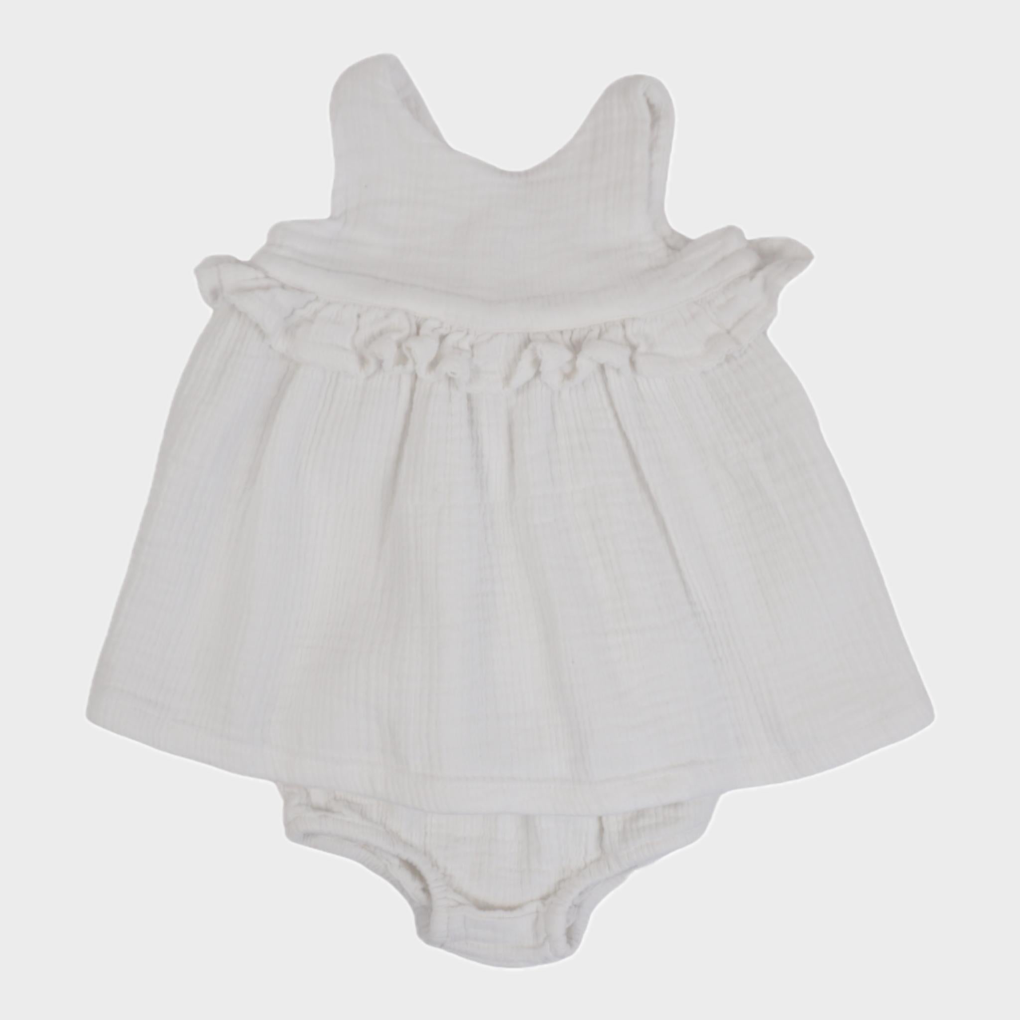 Robe Blanc - 1 mois