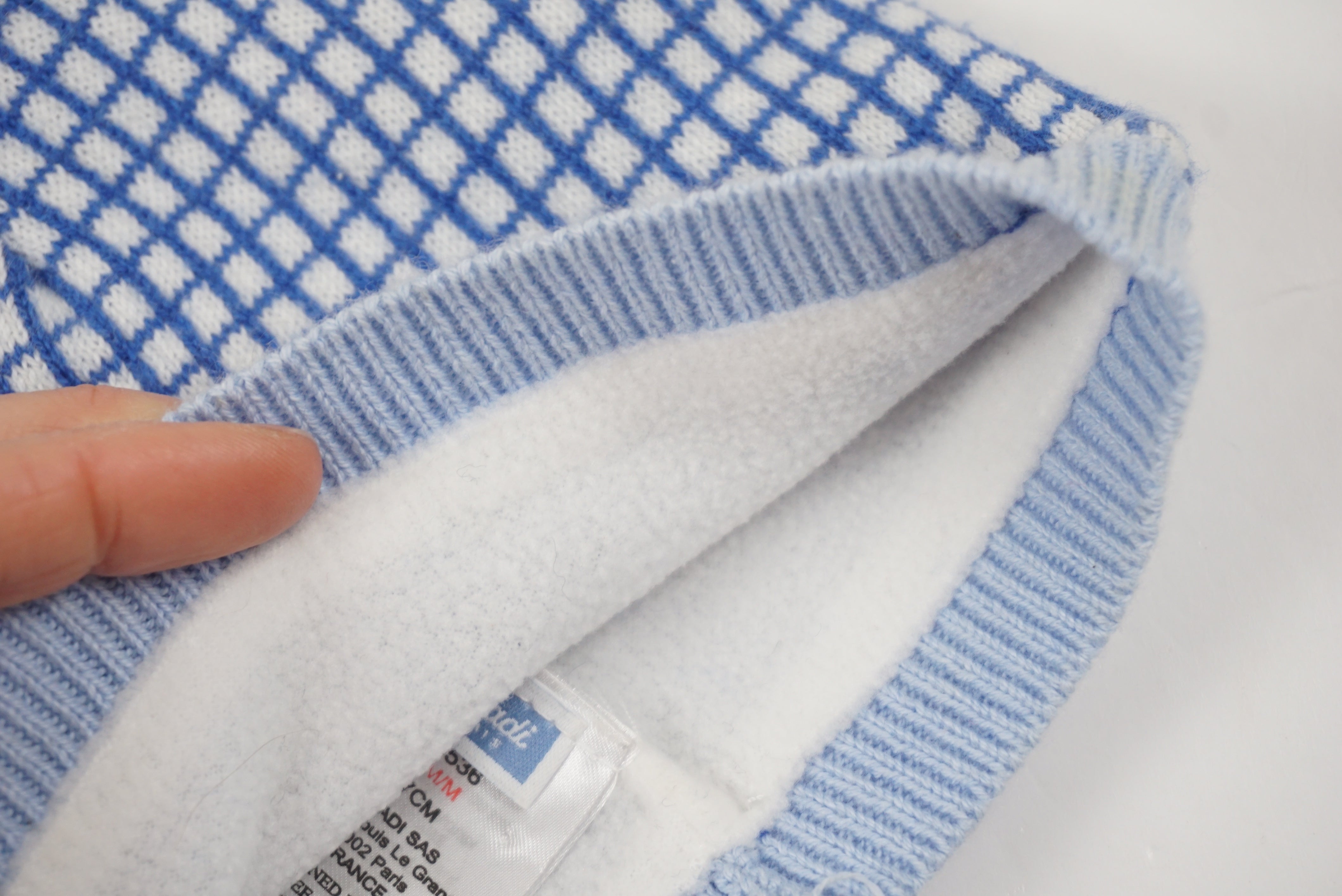 Bonnet Bleu - 12 mois