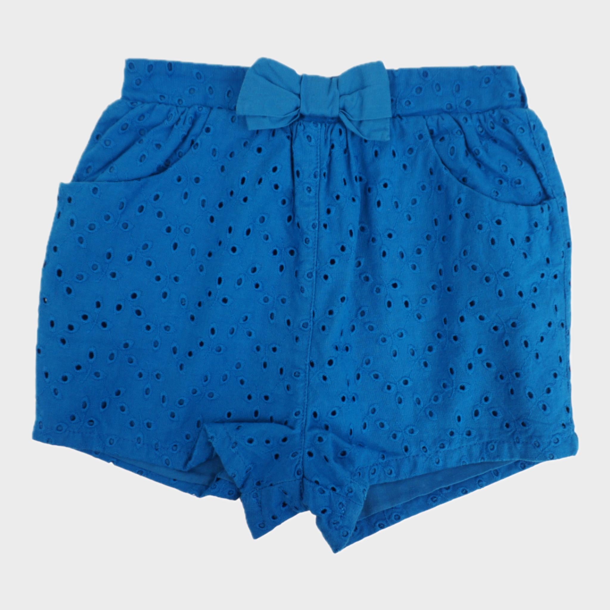Short Bleu - 24 mois