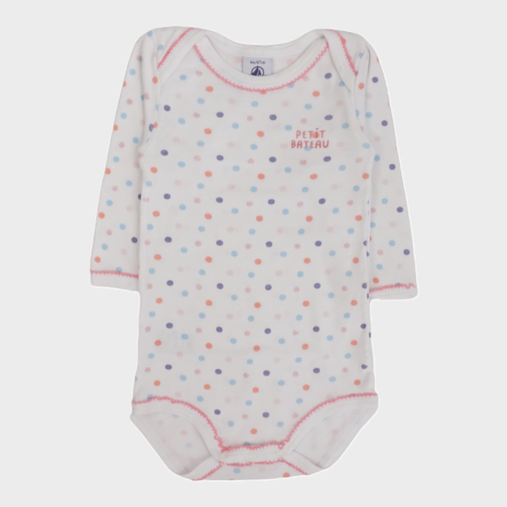 Body Blanc - 6 mois