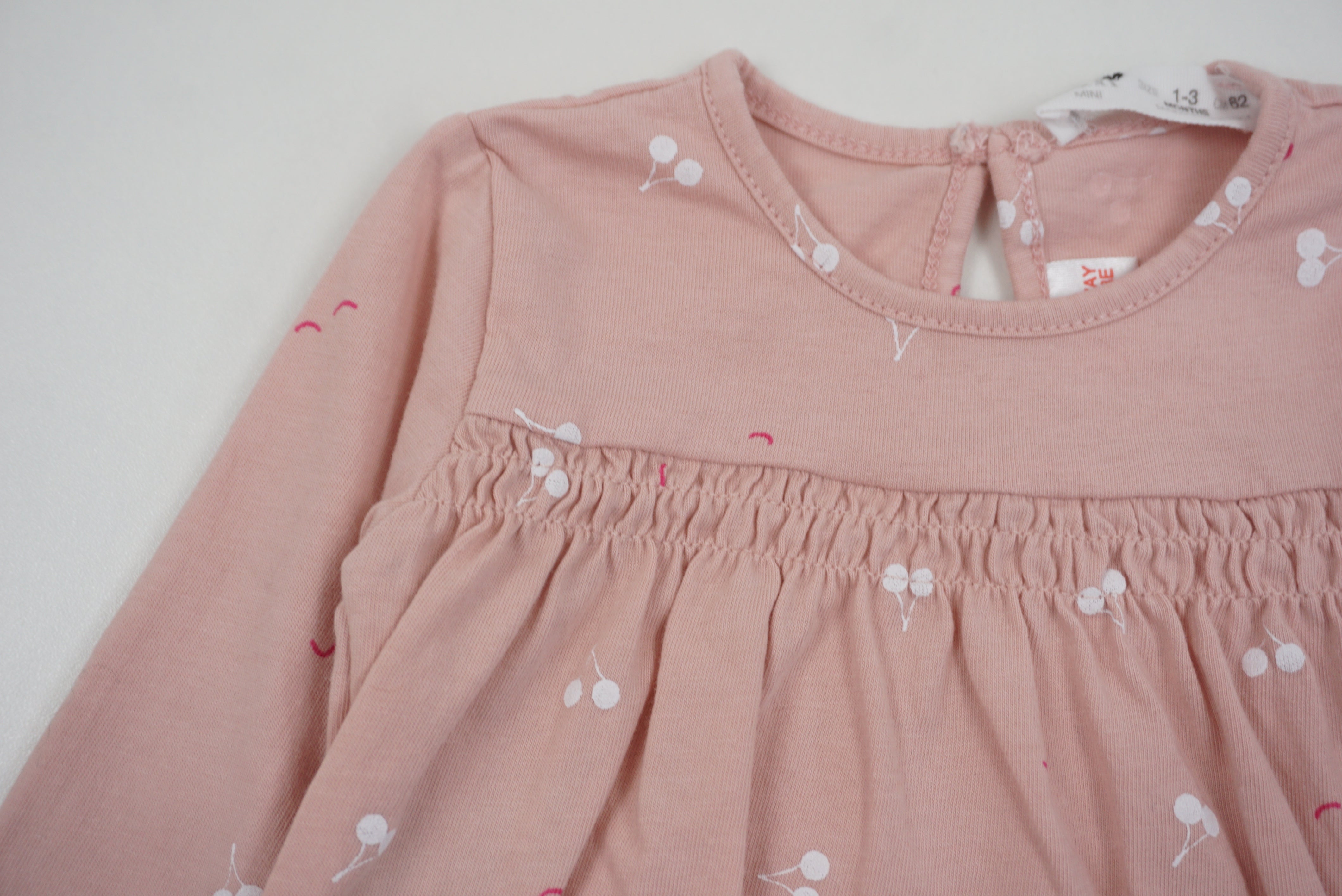 T-shirt Rose - 1/3 mois