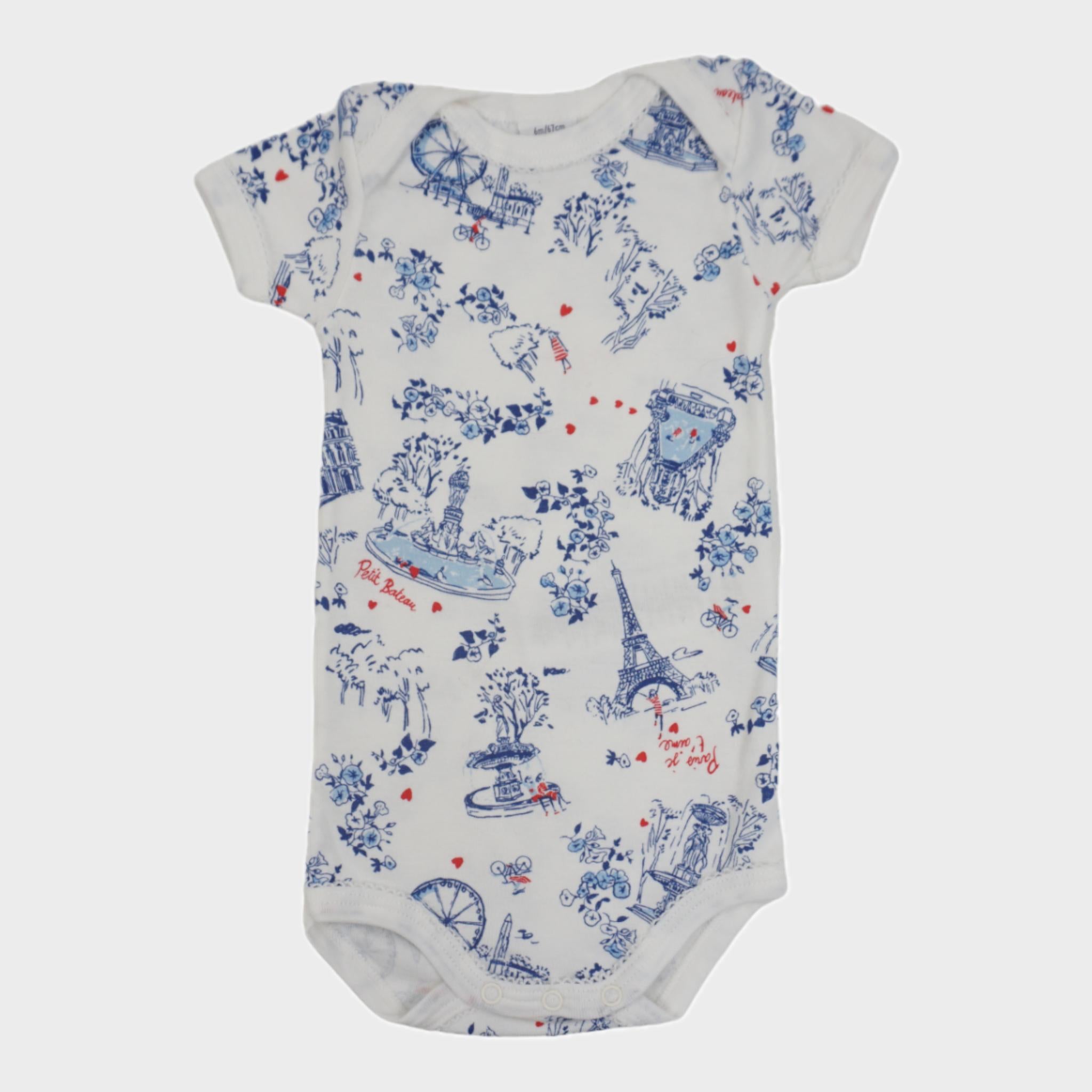 Body Blanc - 6 mois