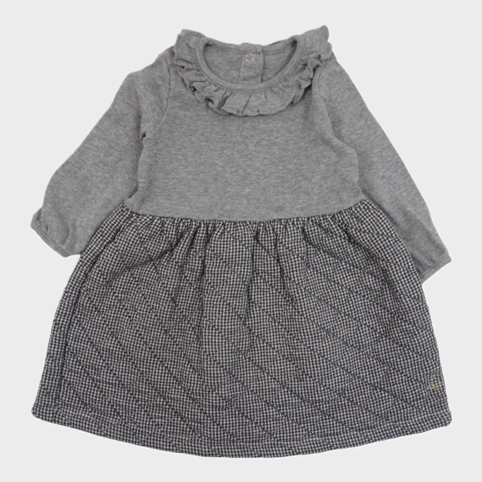Robe Gris - 6 mois