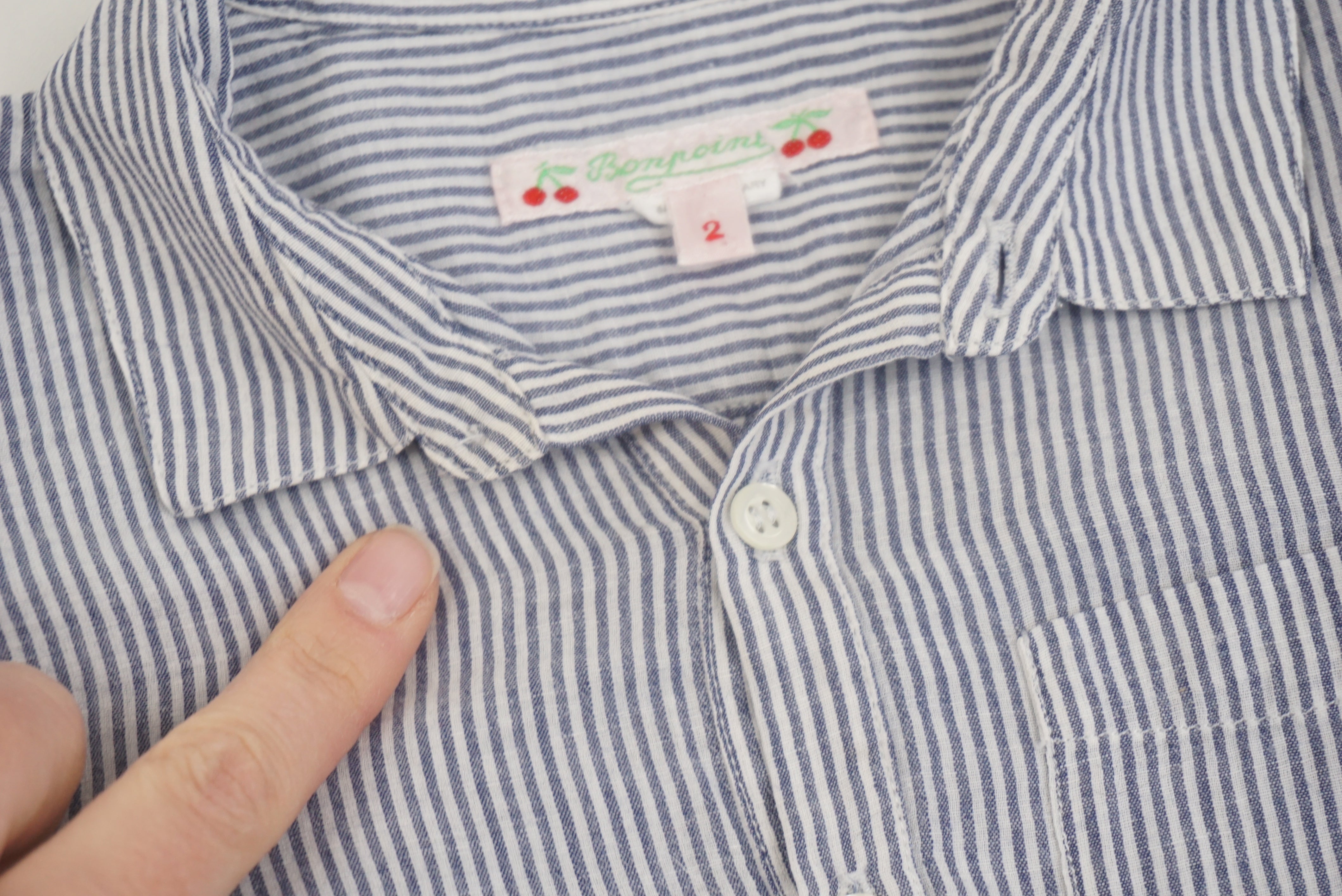 Blouse Bleu - 2 ans