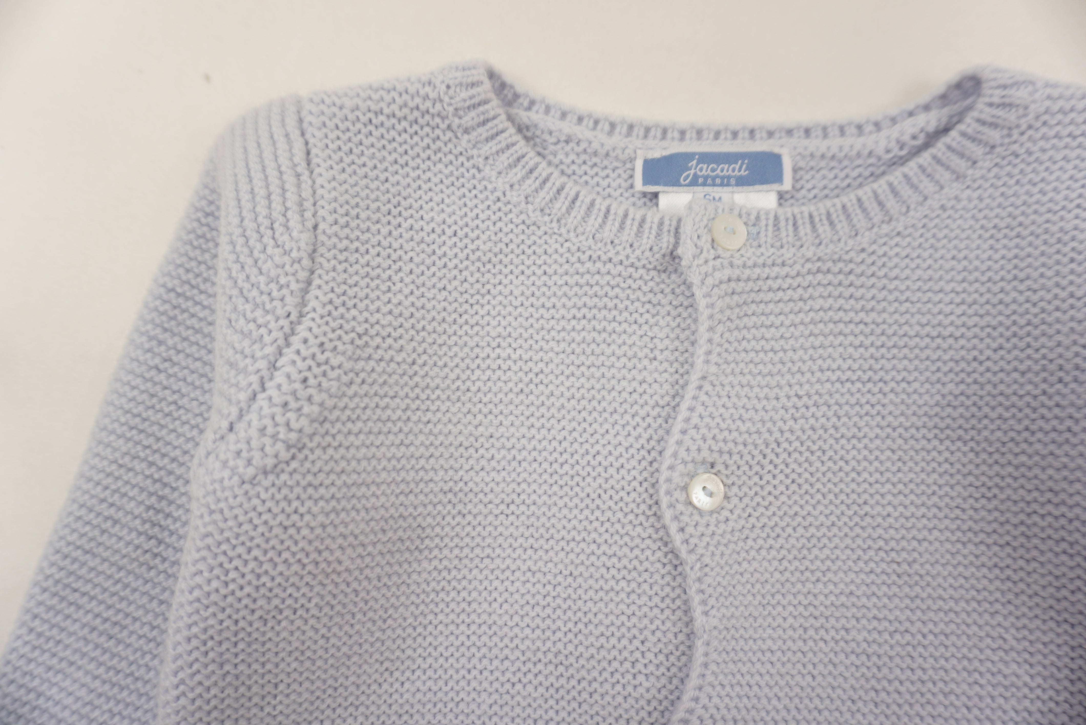 Gilet Bleu - 6 mois