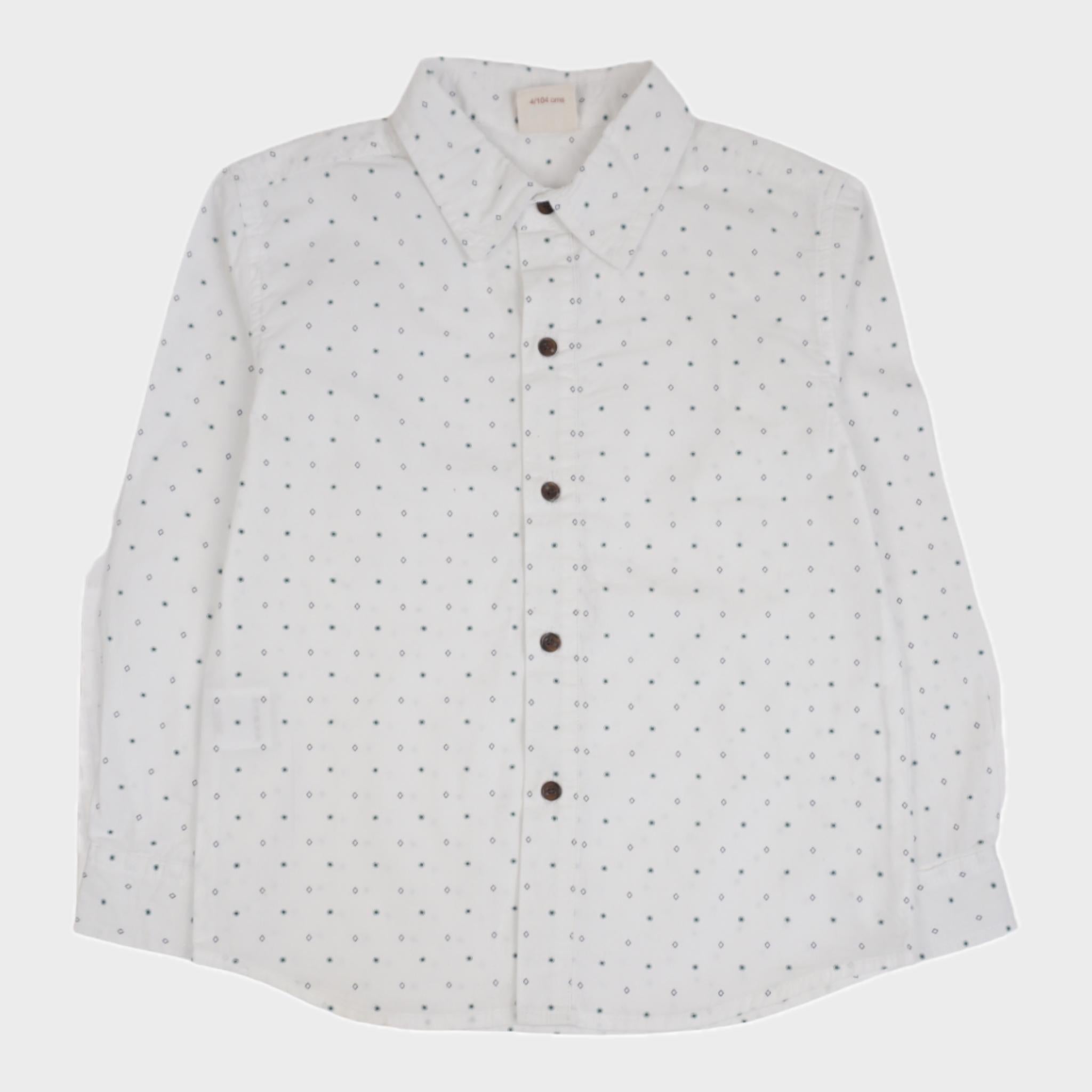 Chemise Blanc - 4 ans