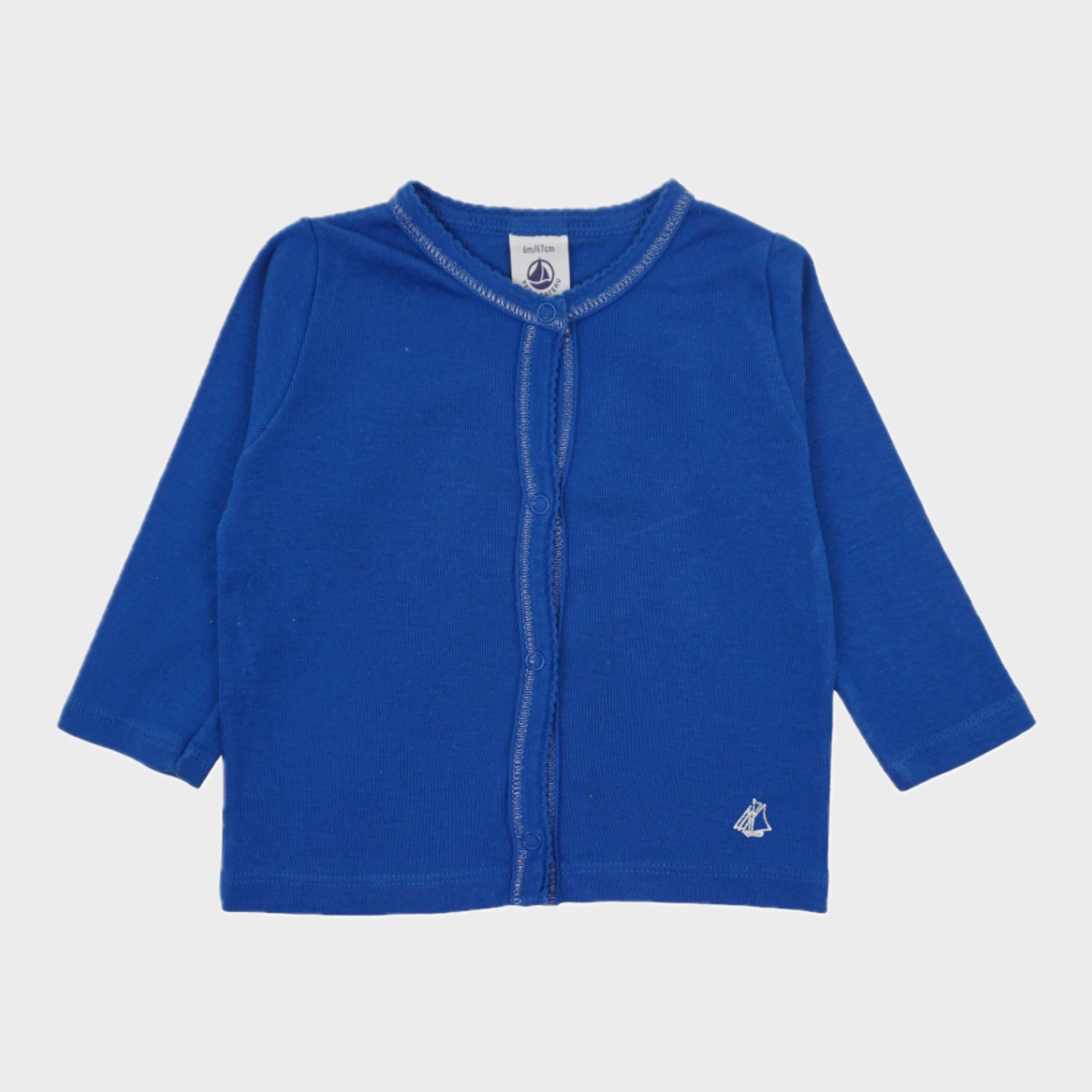 Gilet Bleu - 6 mois