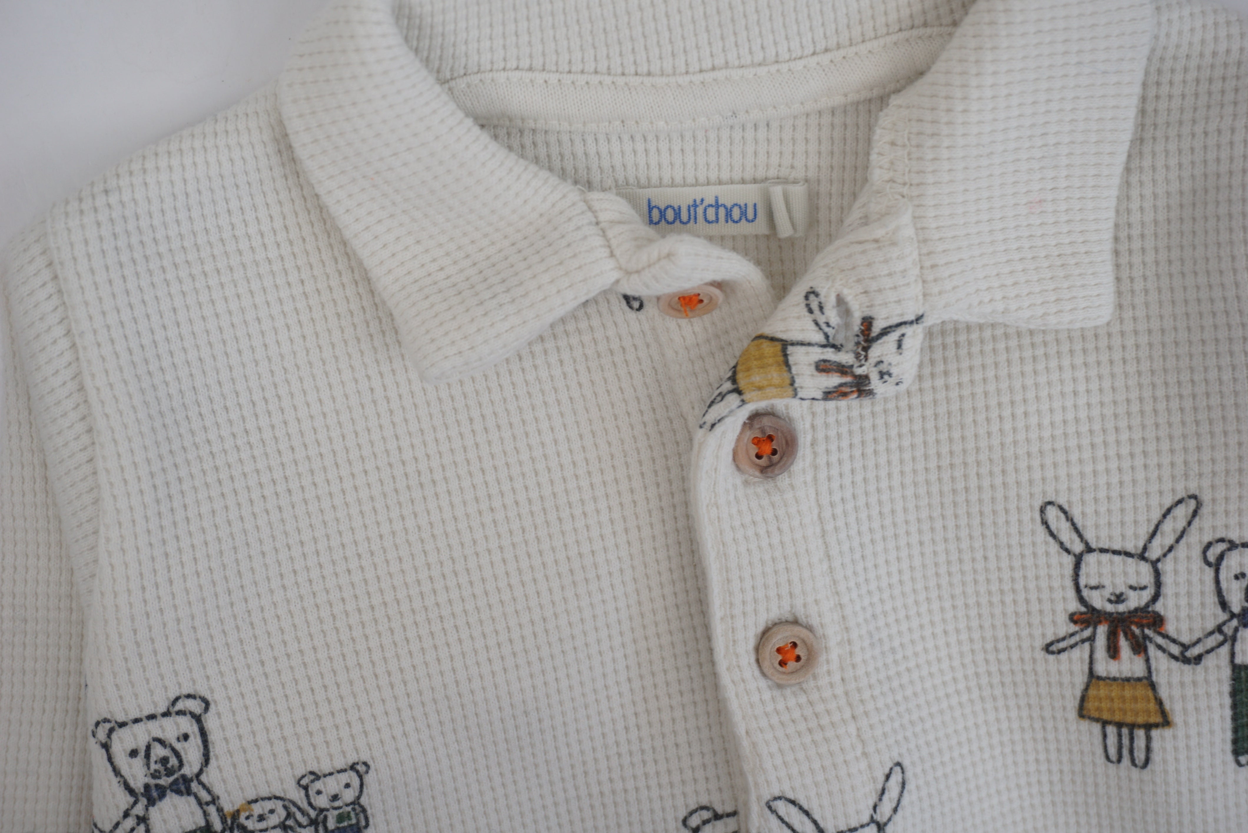 Polo Ecru - 6 mois