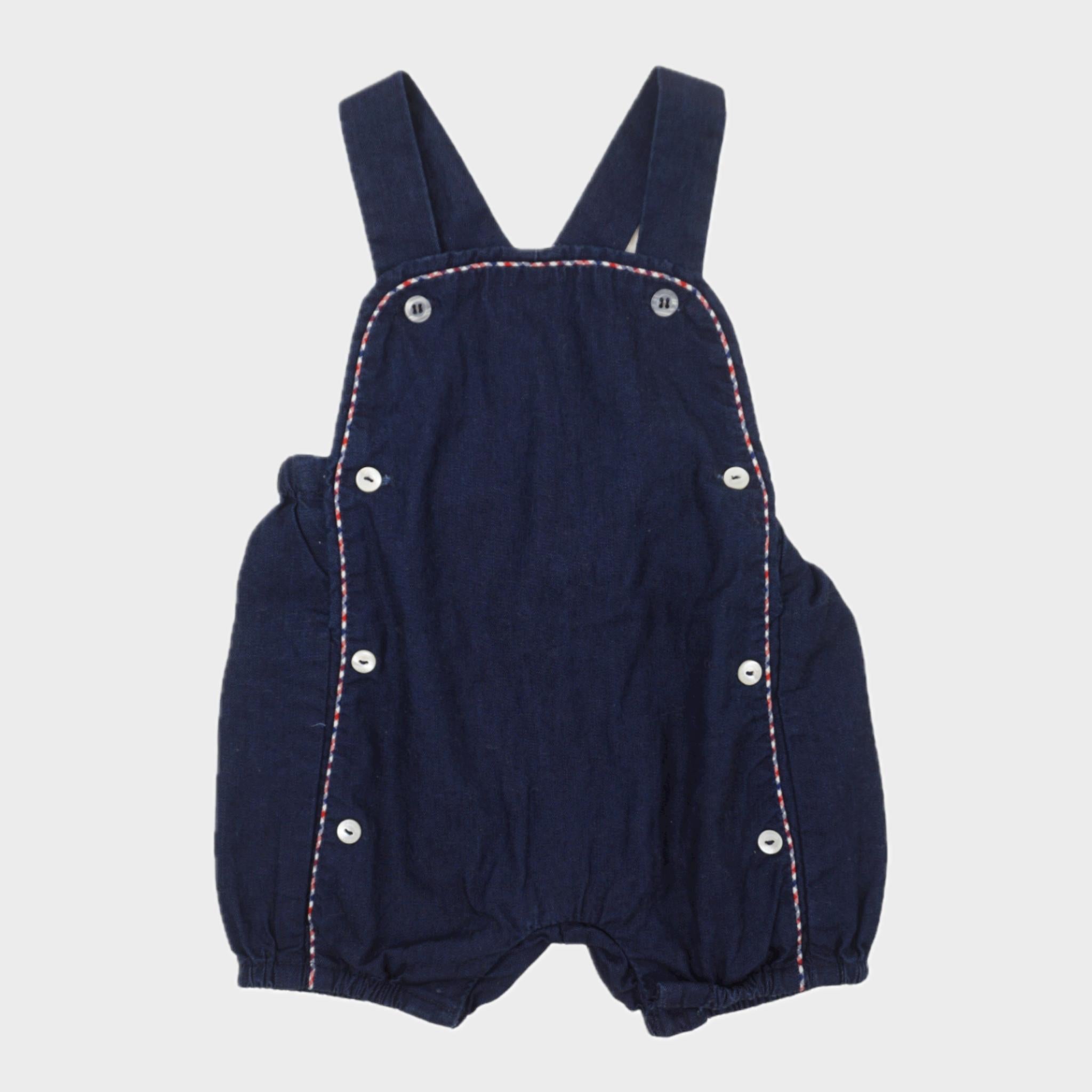 Barboteuse Bleu - 6 mois