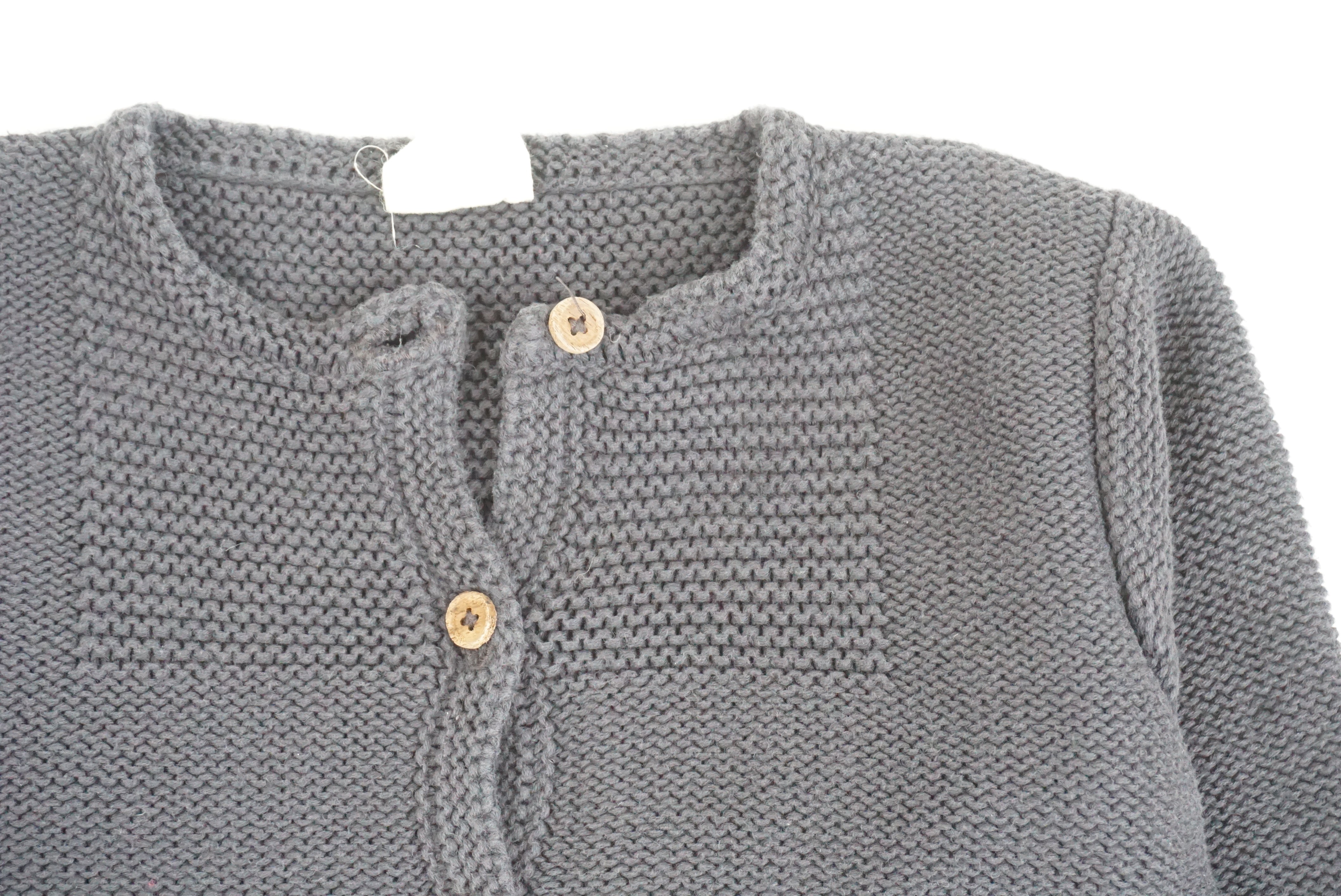 Gilet Gris - 5/6 ans