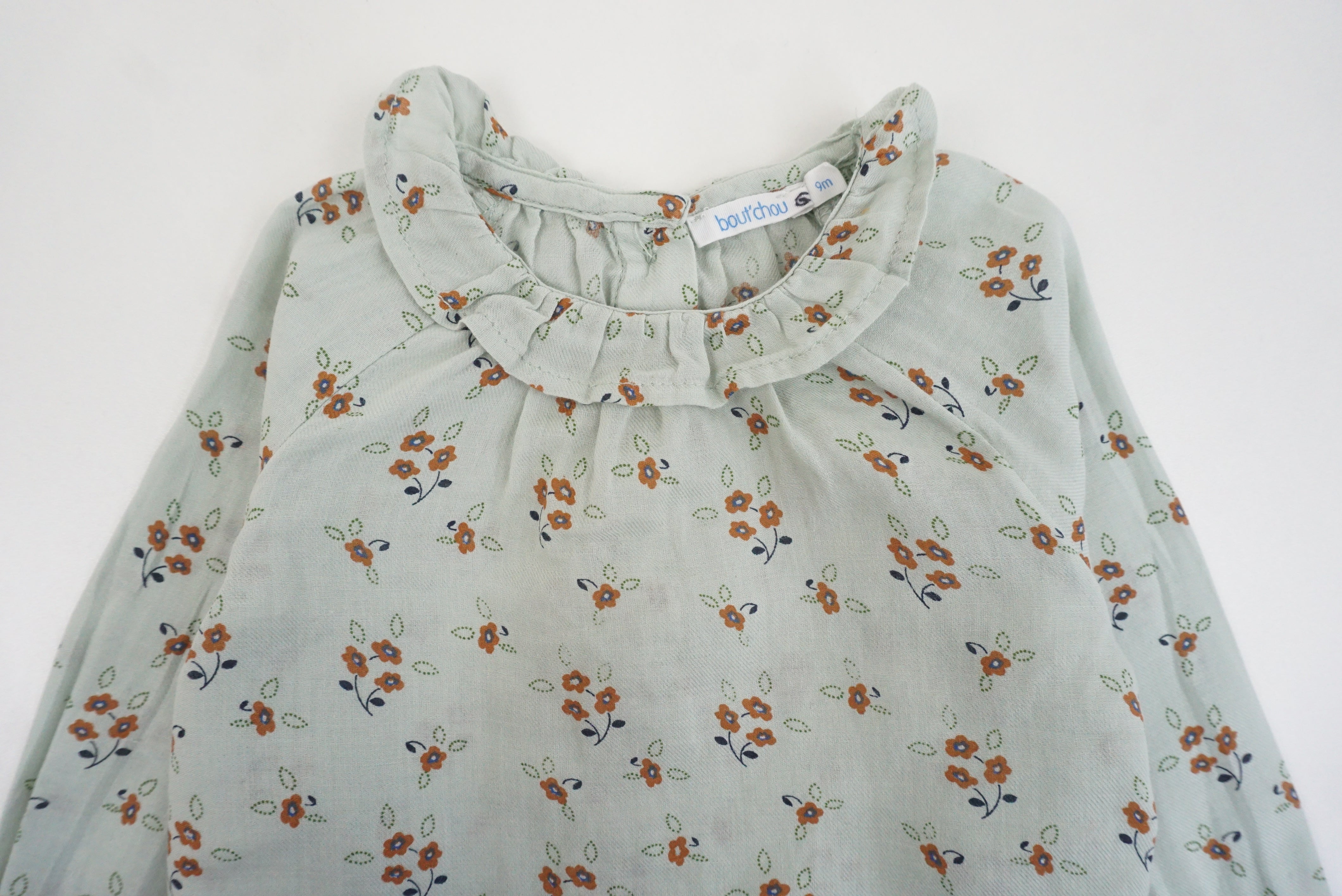 Blouse Vert - 9 mois