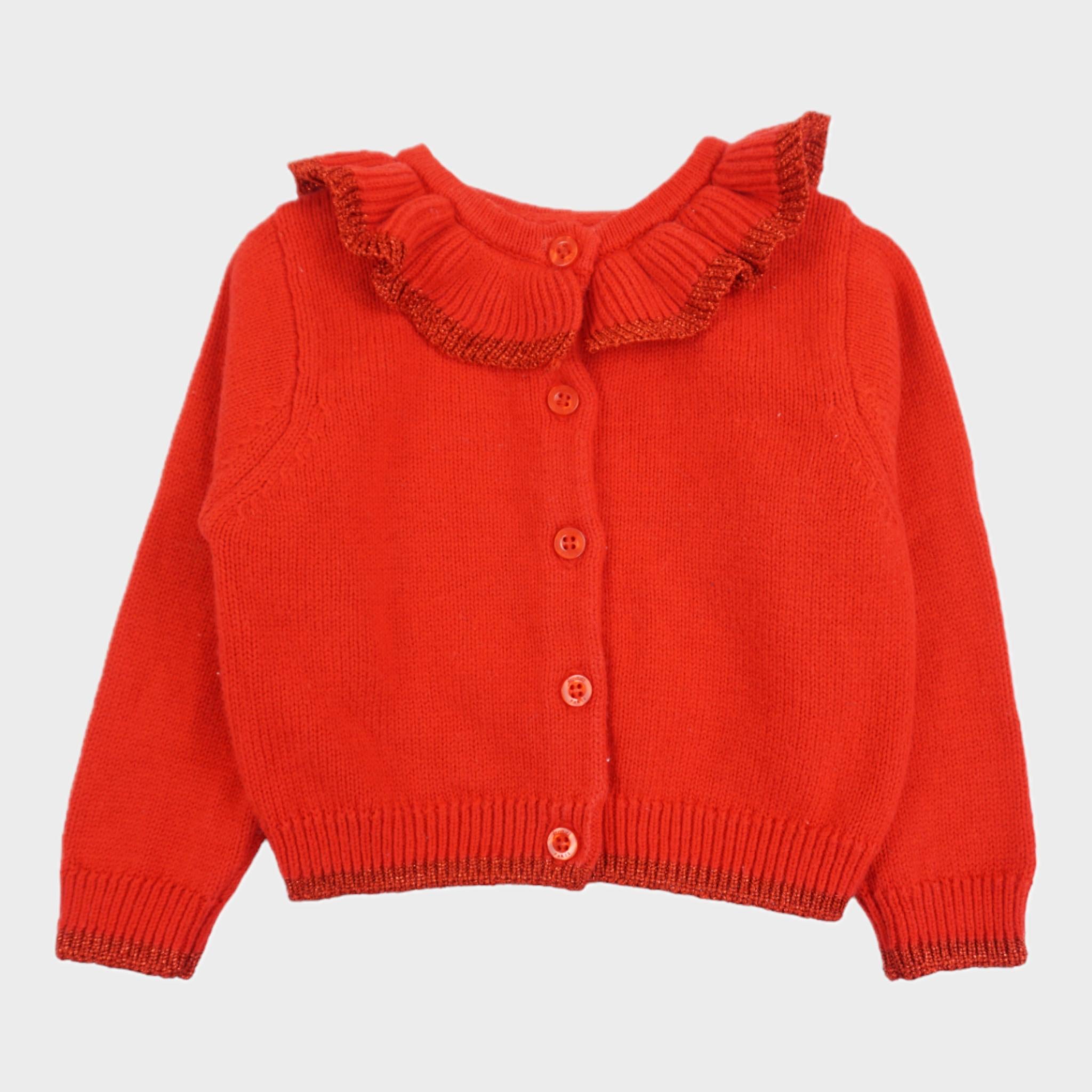 Gilet Rouge - 6 mois