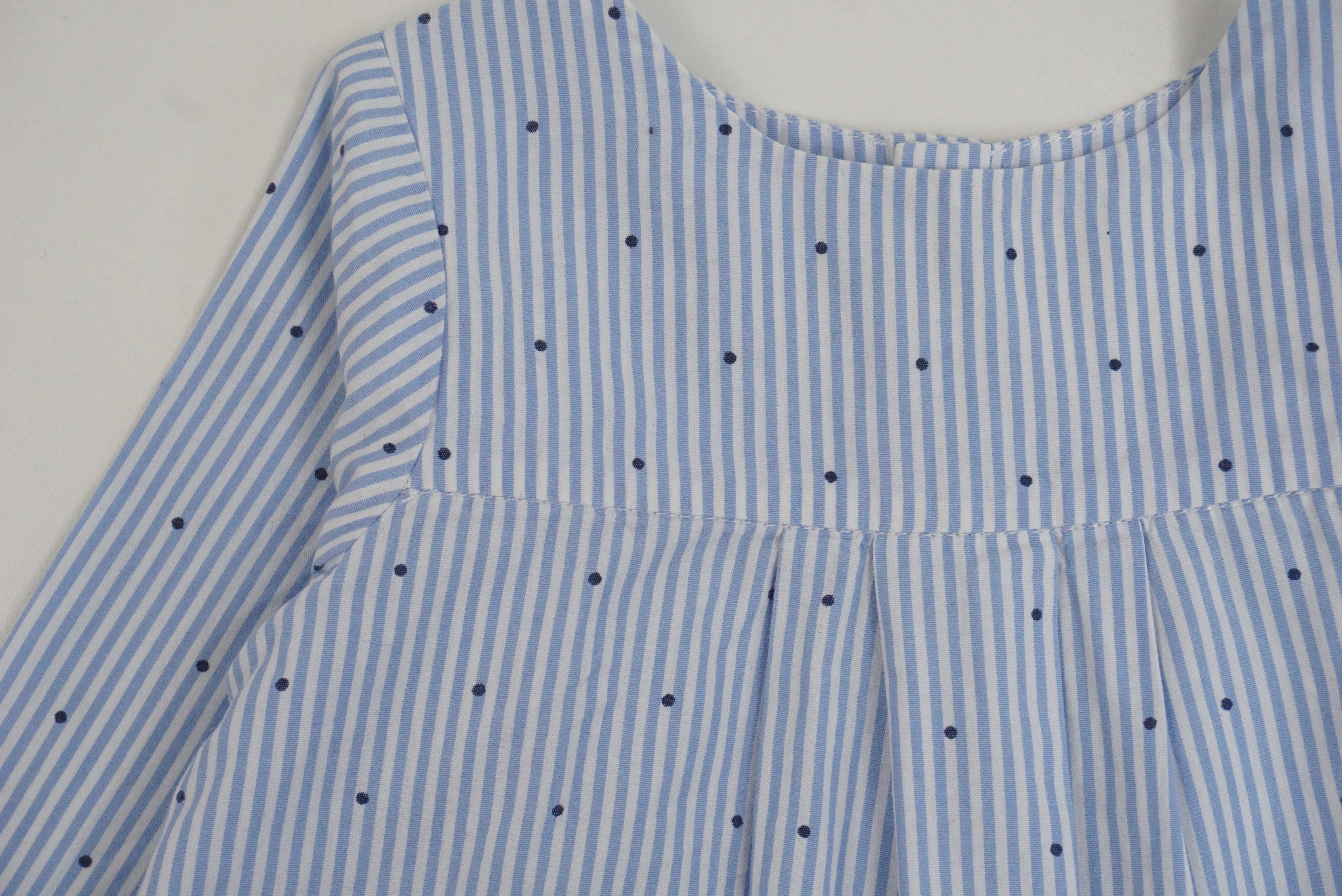 Blouse Bleu - 6 mois