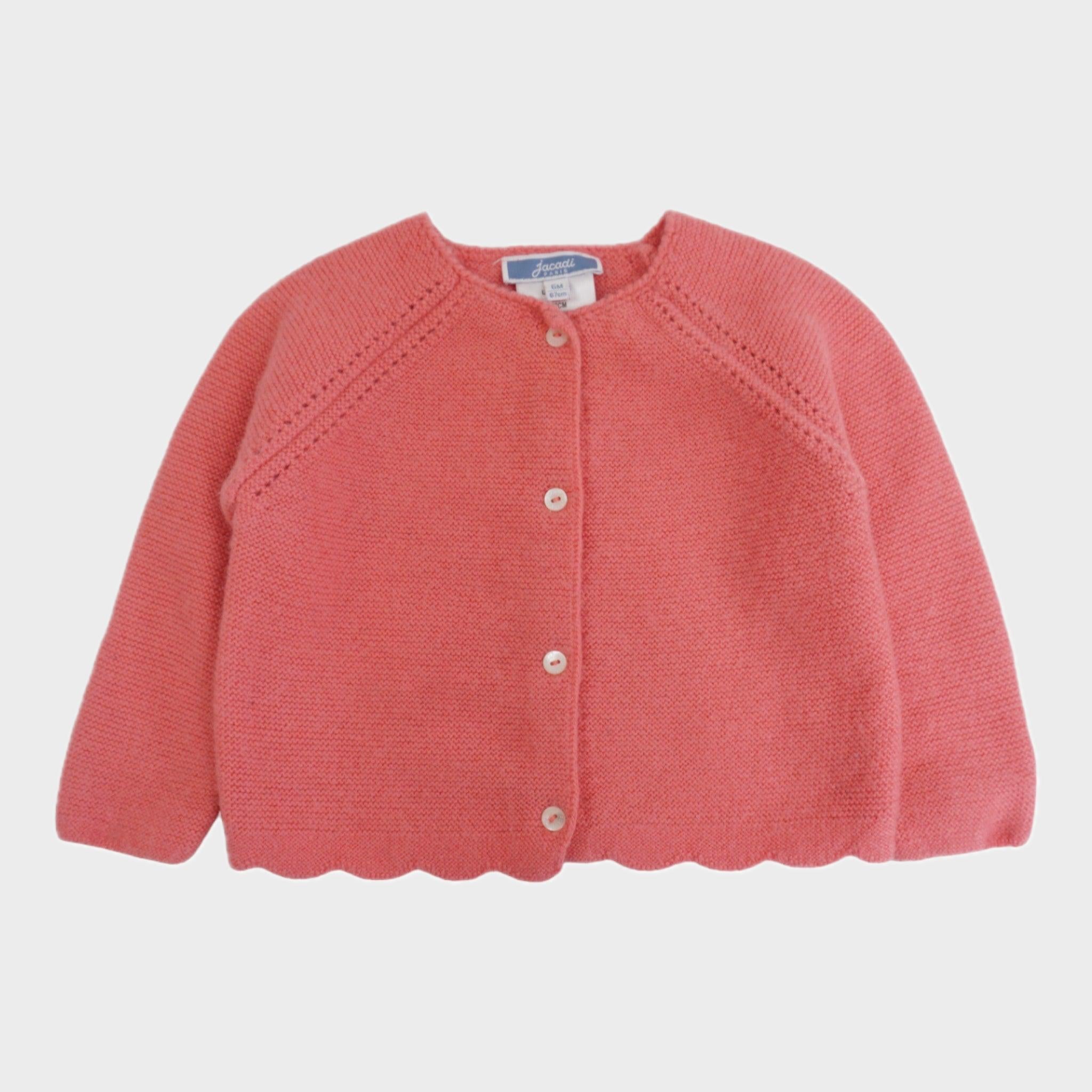 Gilet Rose - 6 mois