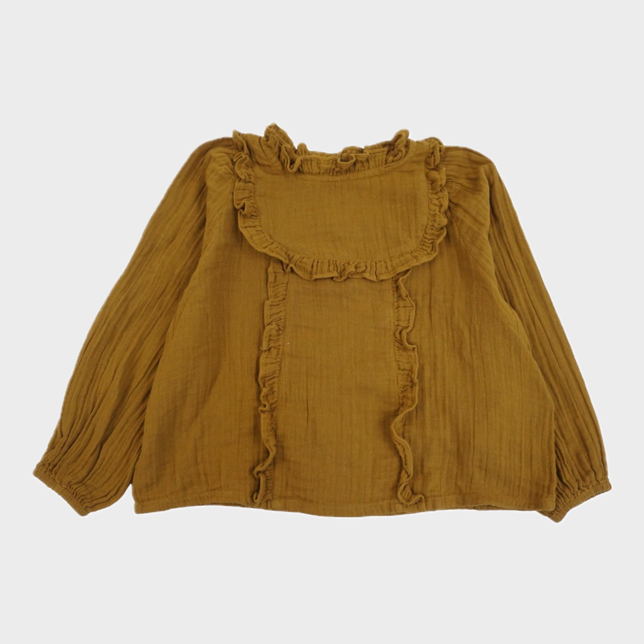 Blouse Moutarde - 6 ans