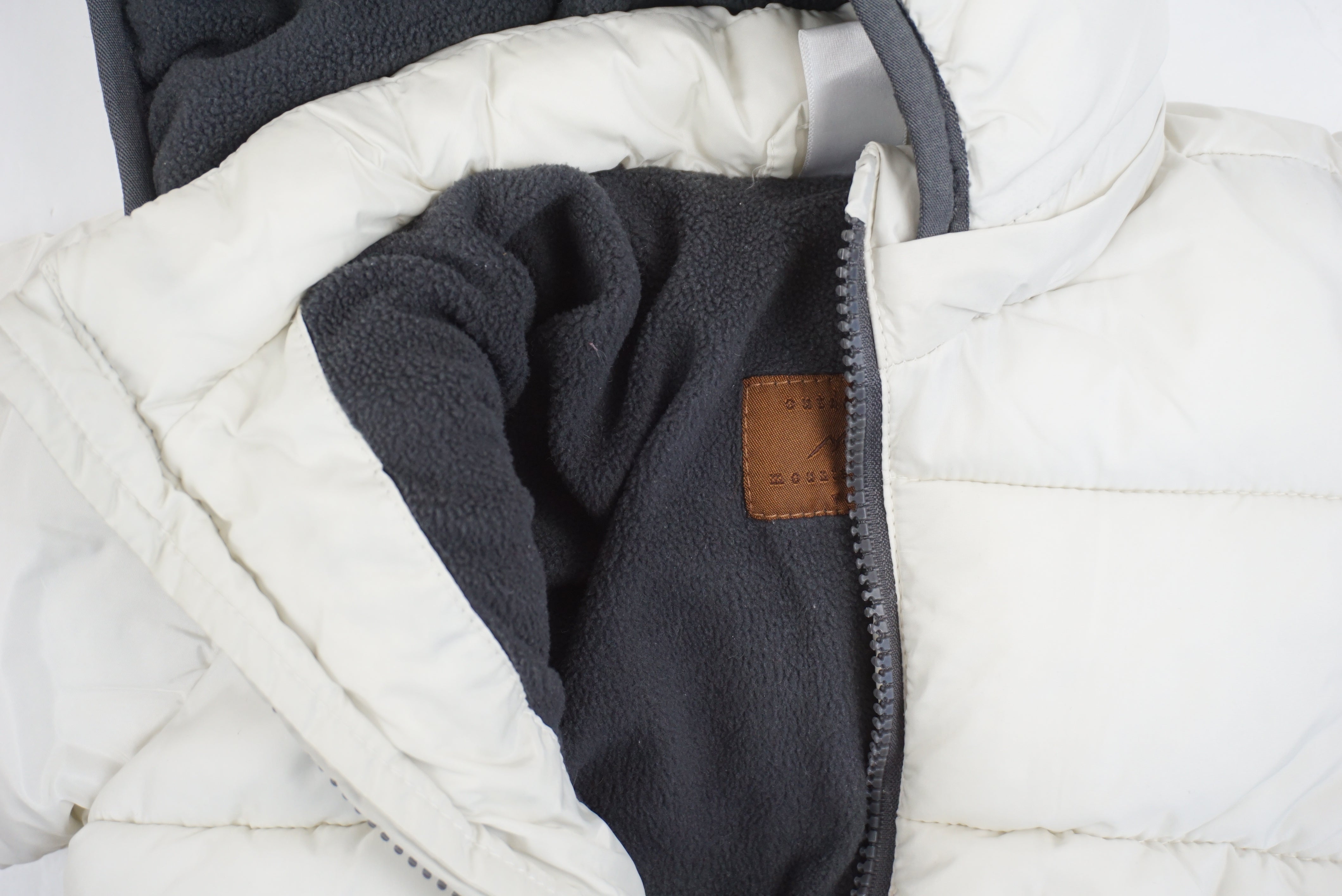 Doudoune Blanc - 9/12 mois