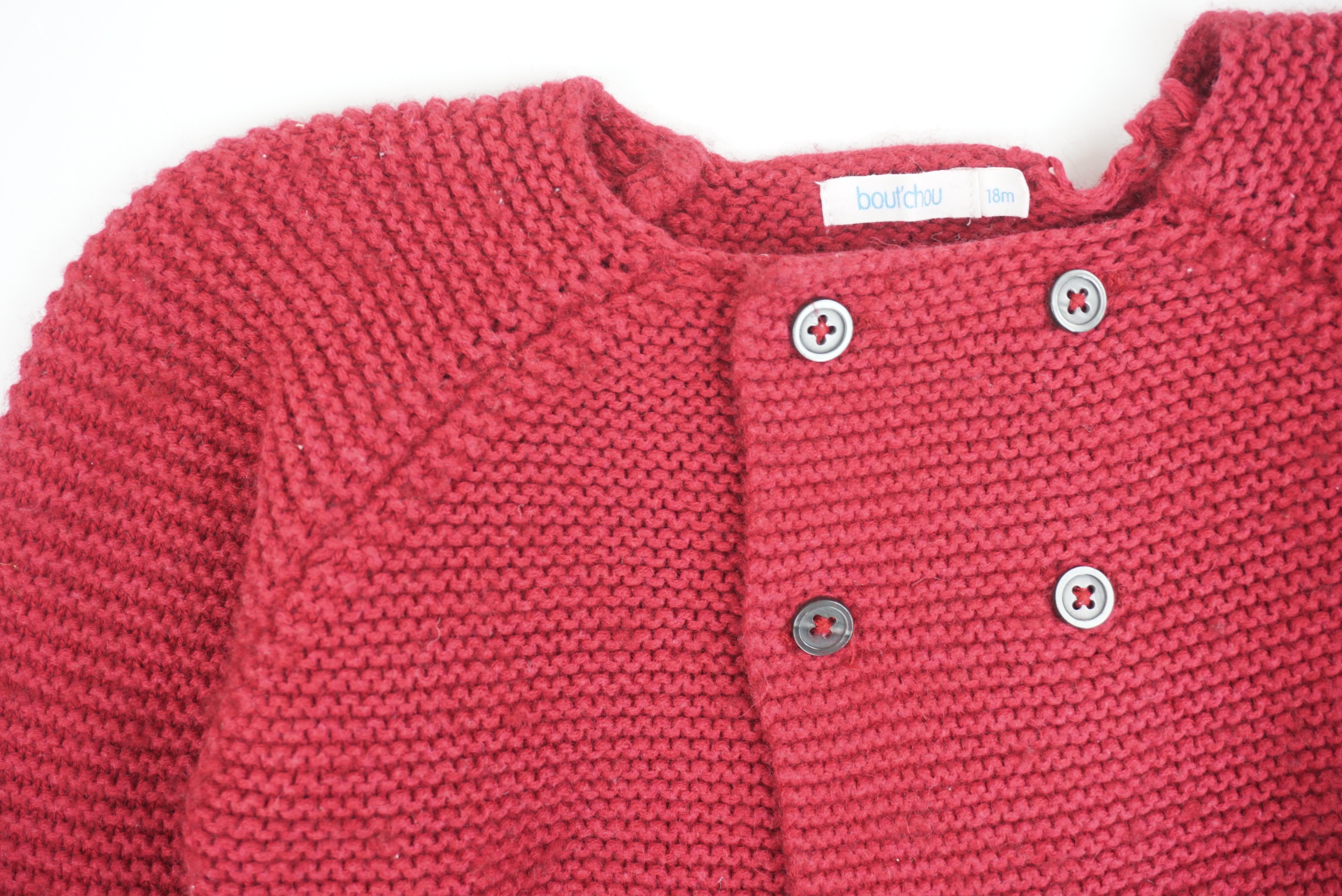 Gilet Rose - 18 mois
