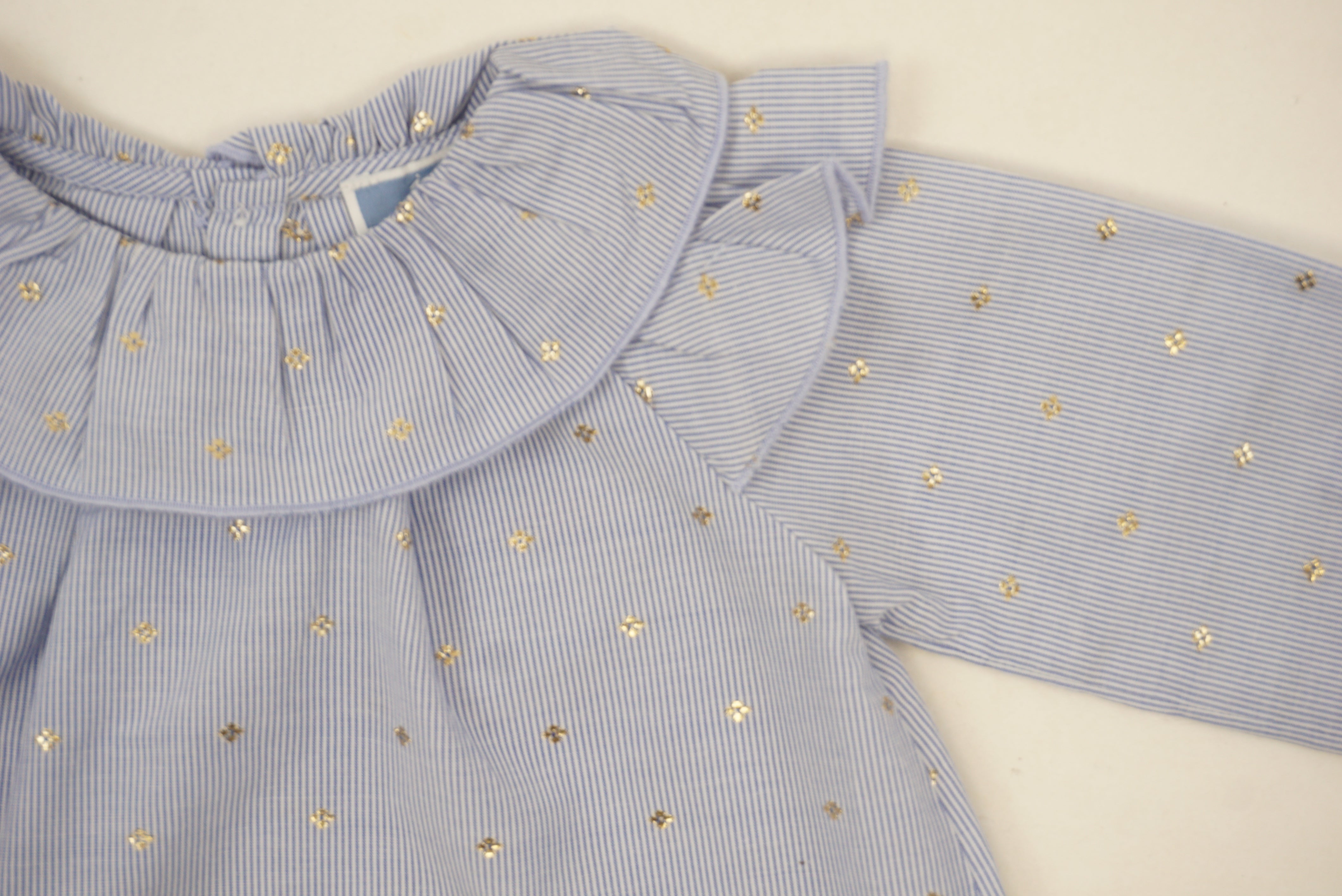 Blouse Bleu - 6 mois