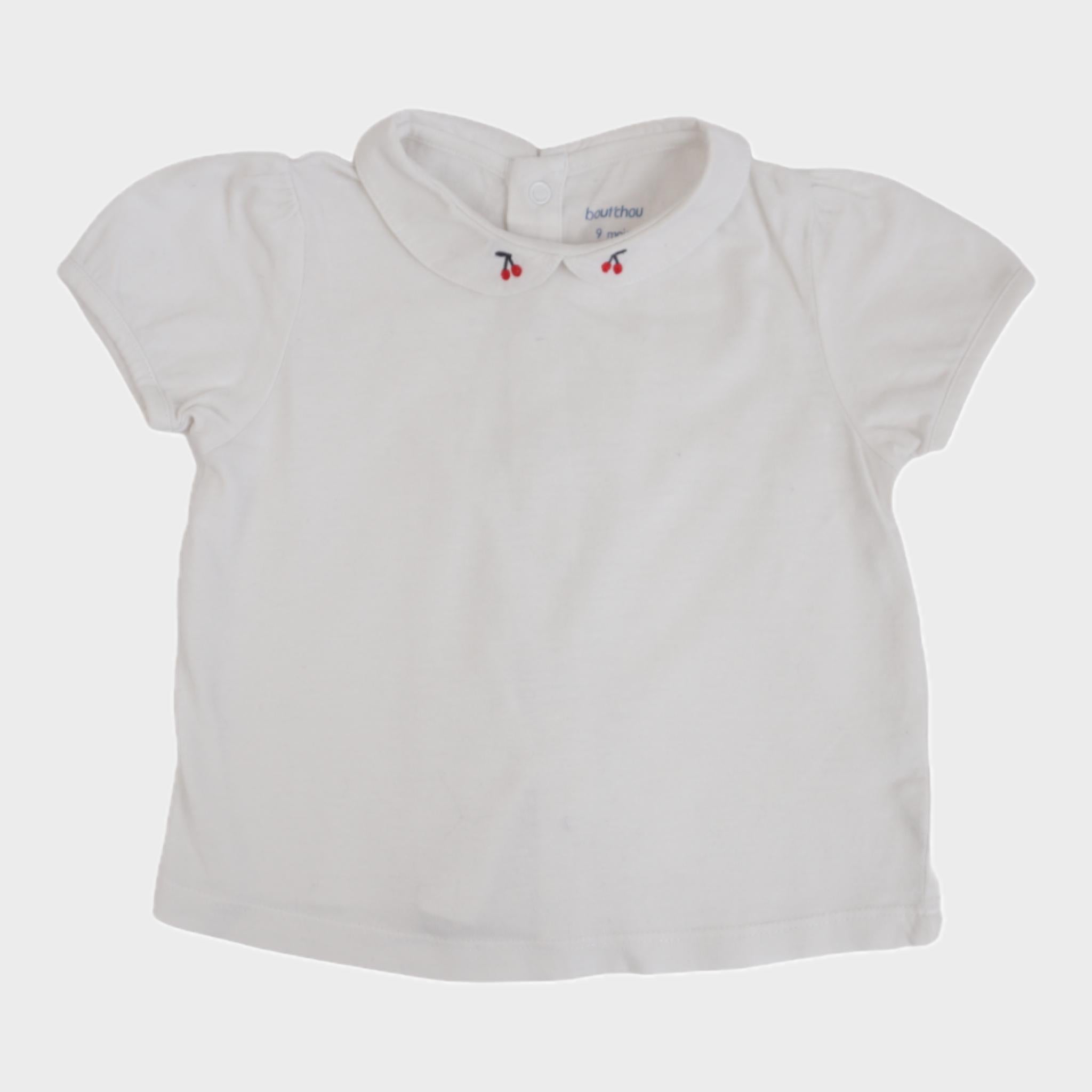 T-shirt Blanc - 9 mois