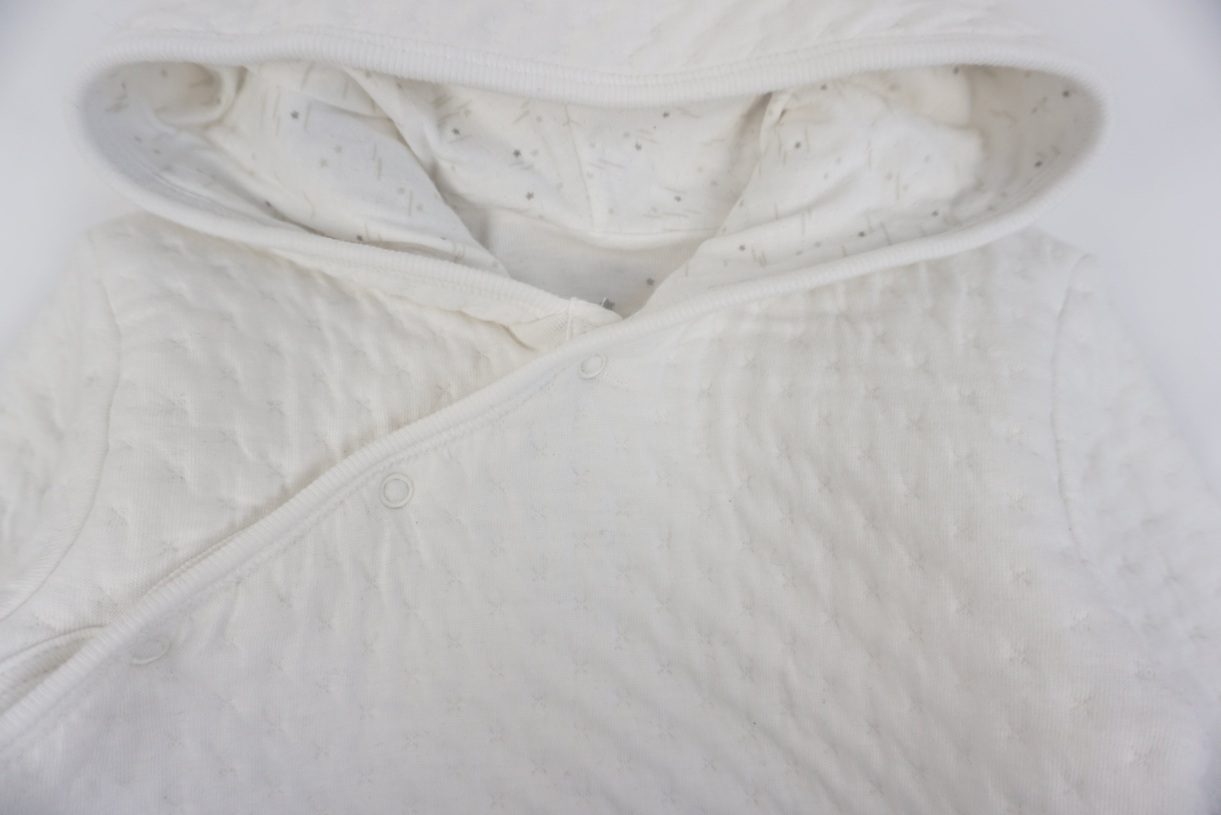 Combi pilote Blanc - 12 mois