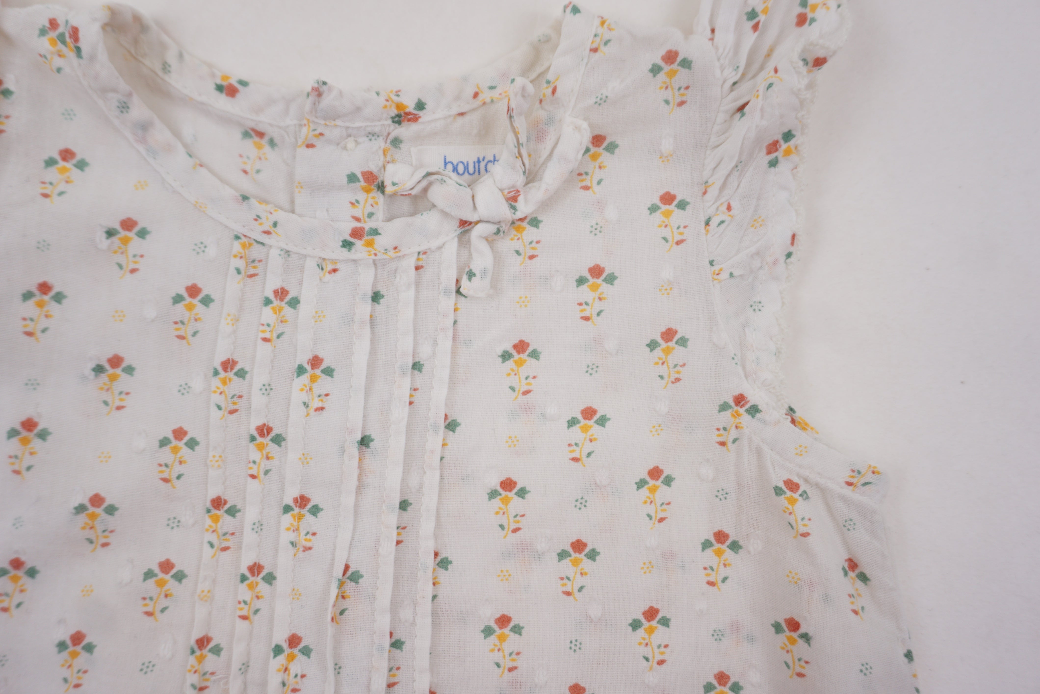 Barboteuse Blanc - 3 mois