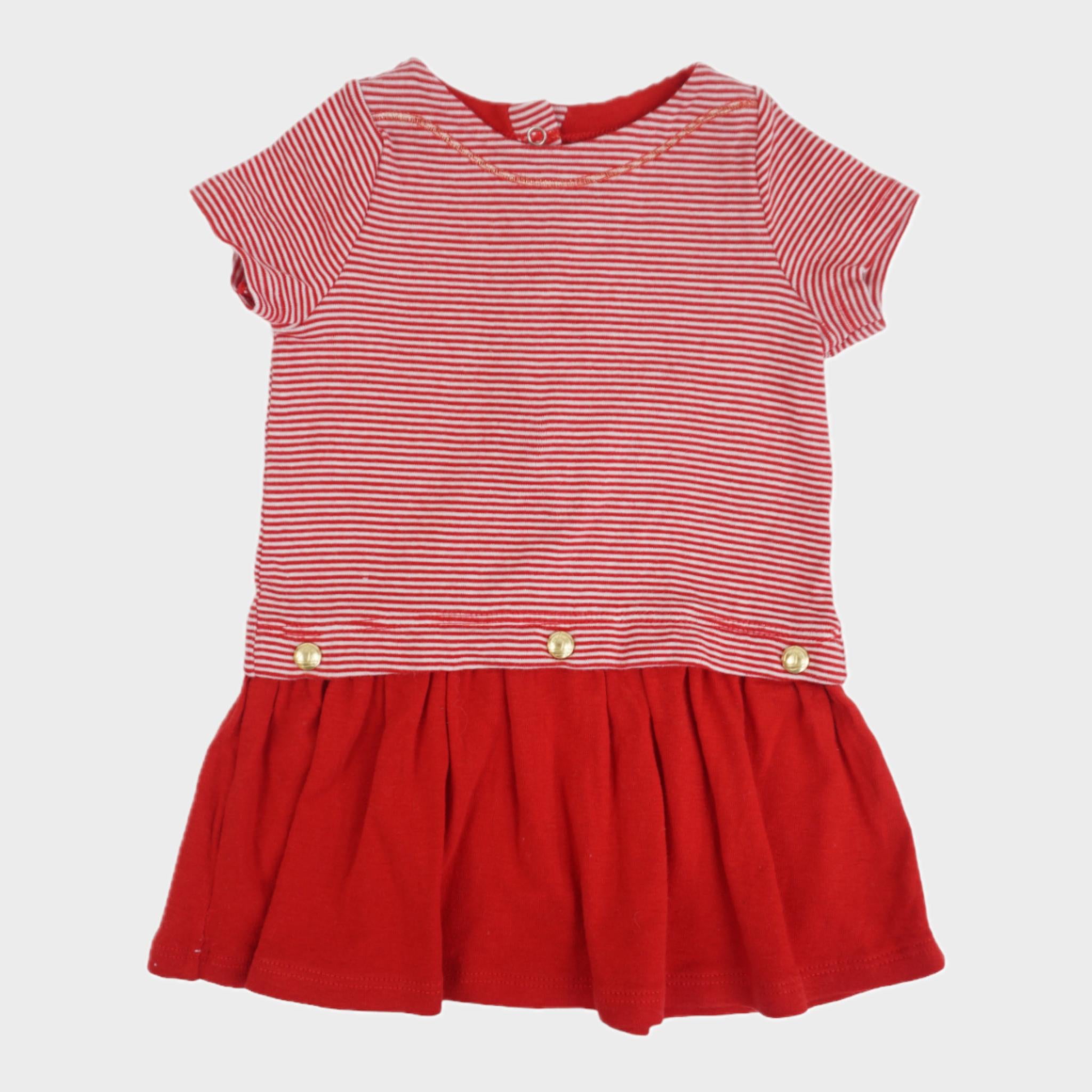 Robe Rouge - 6 mois