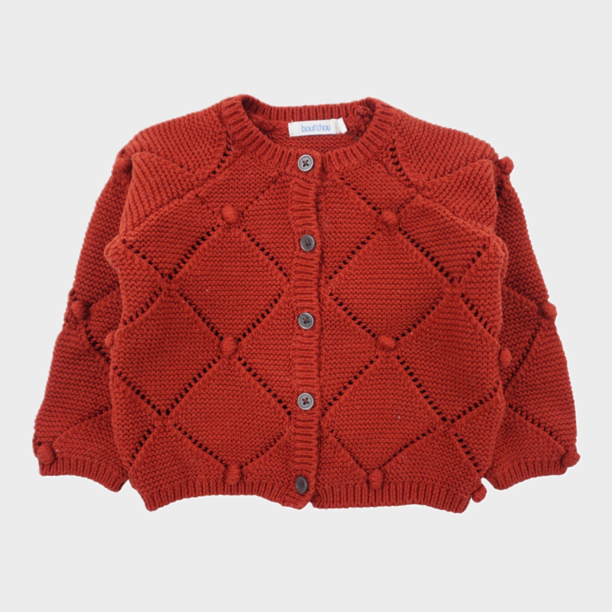 Gilet Rouille - 6 mois
