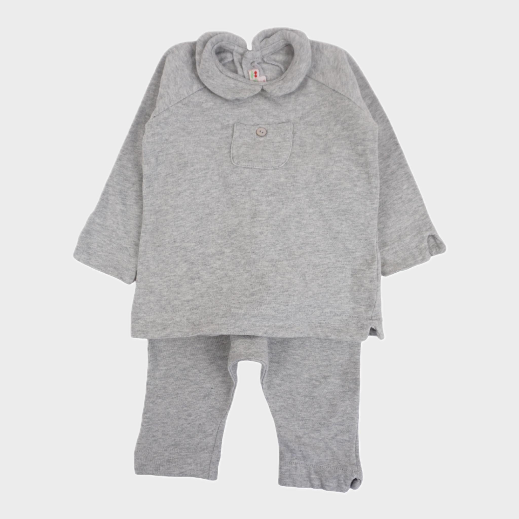 Ensemble Gris - 12 mois
