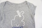 Body Gris - 6 mois
