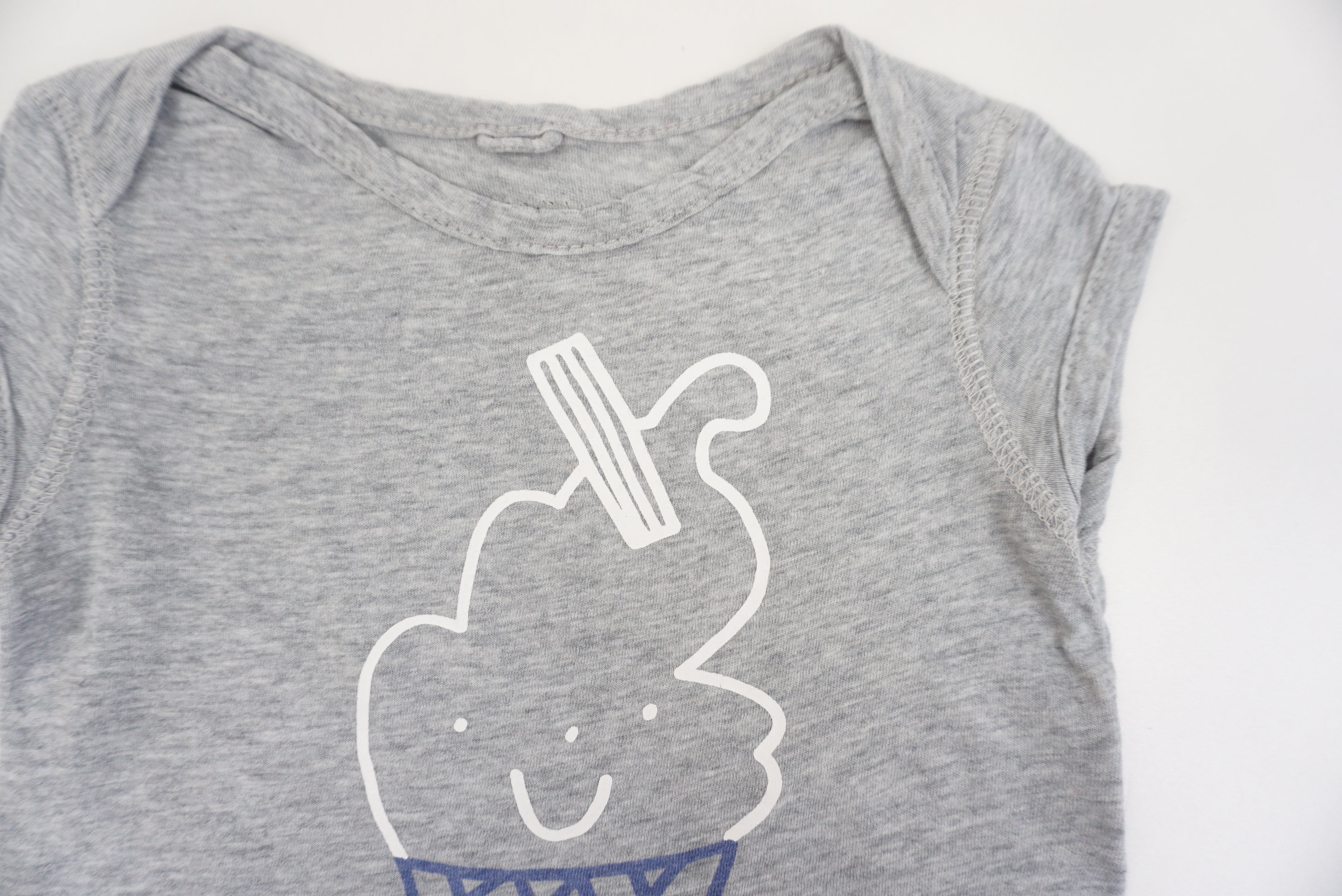 Body Gris - 6 mois