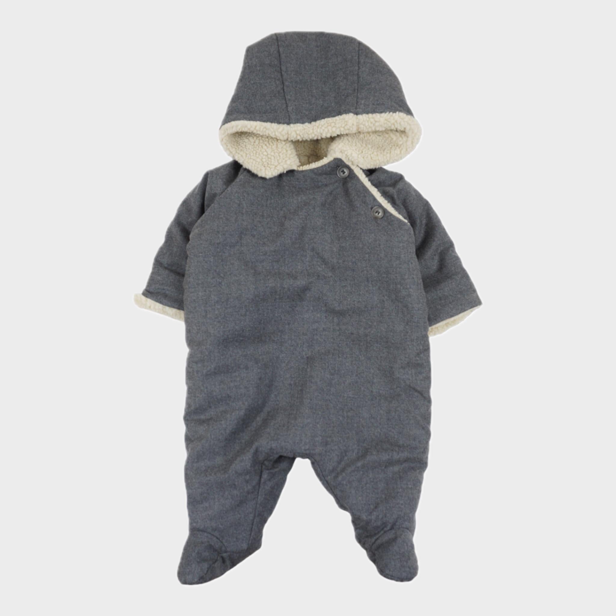 Combi pilote Gris - 3 mois