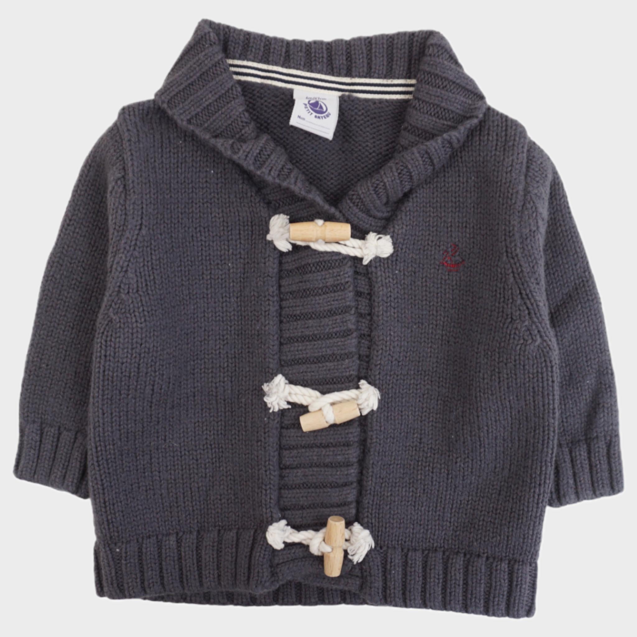 Gilet Gris - 6 mois