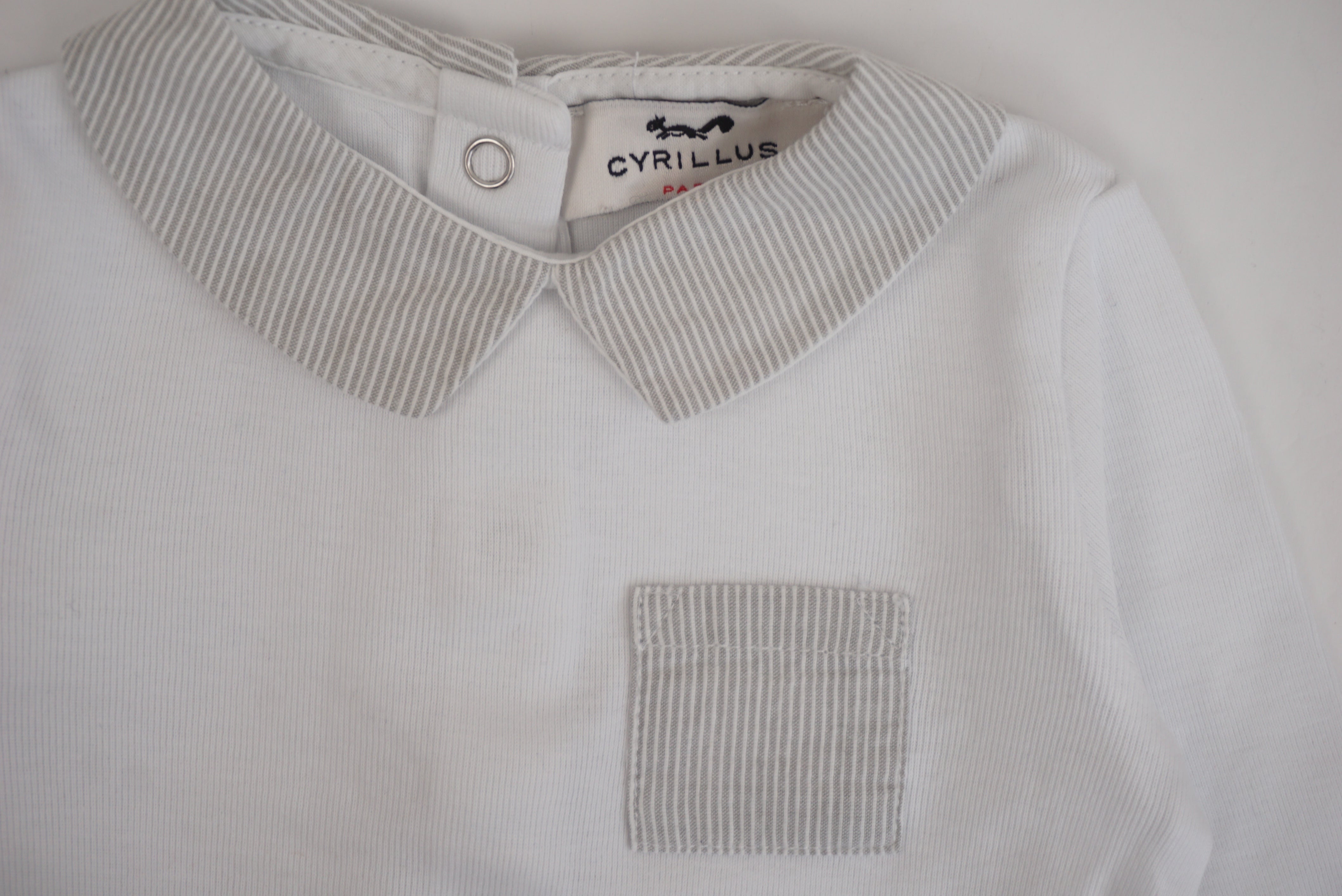 T-shirt Blanc - 3 mois