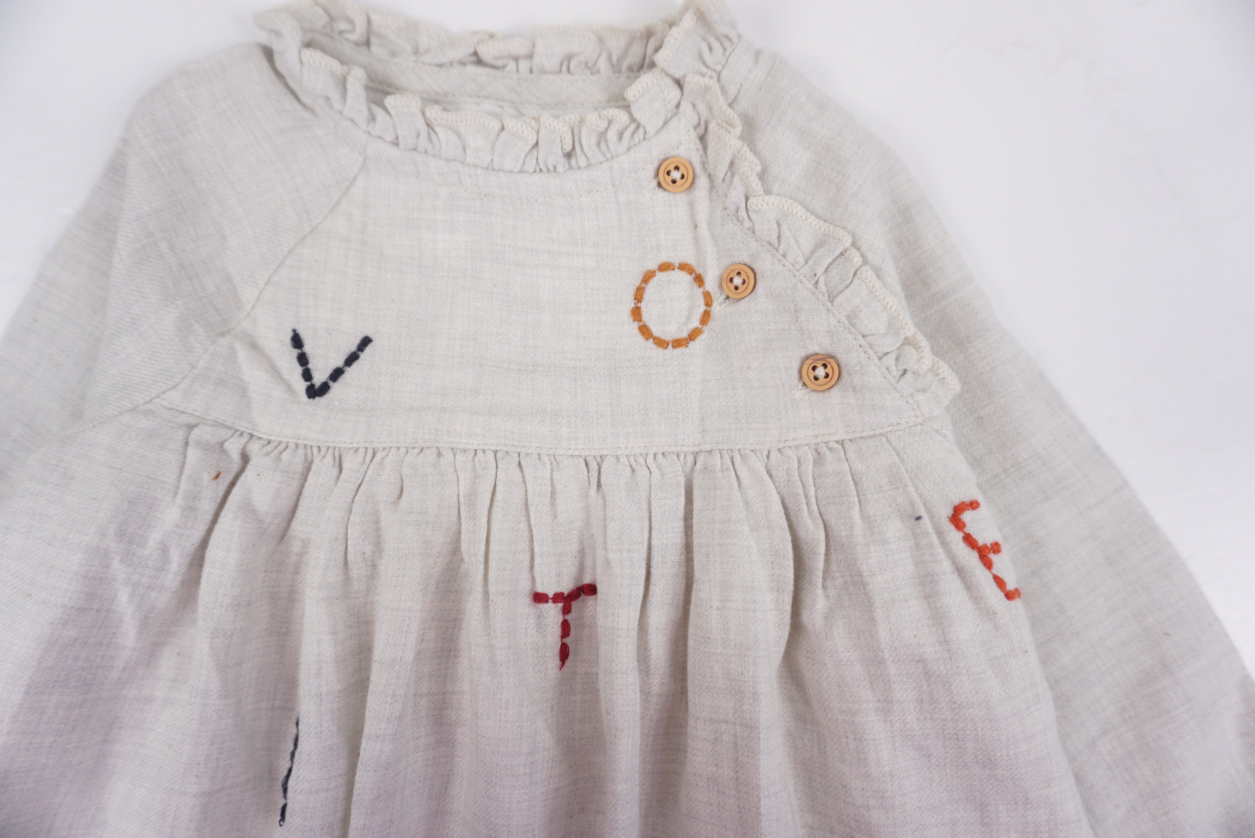 Robe Gris - 6 mois