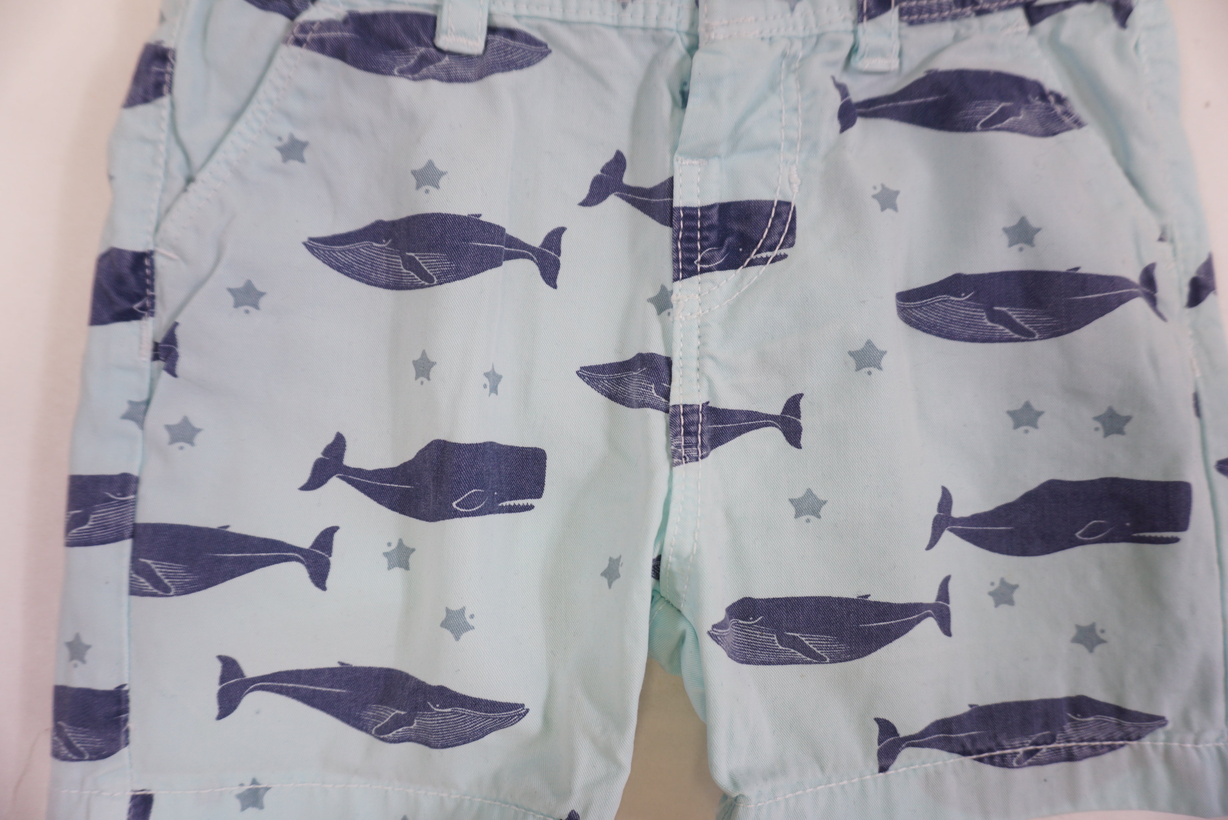 Short Vert - 3/6 mois