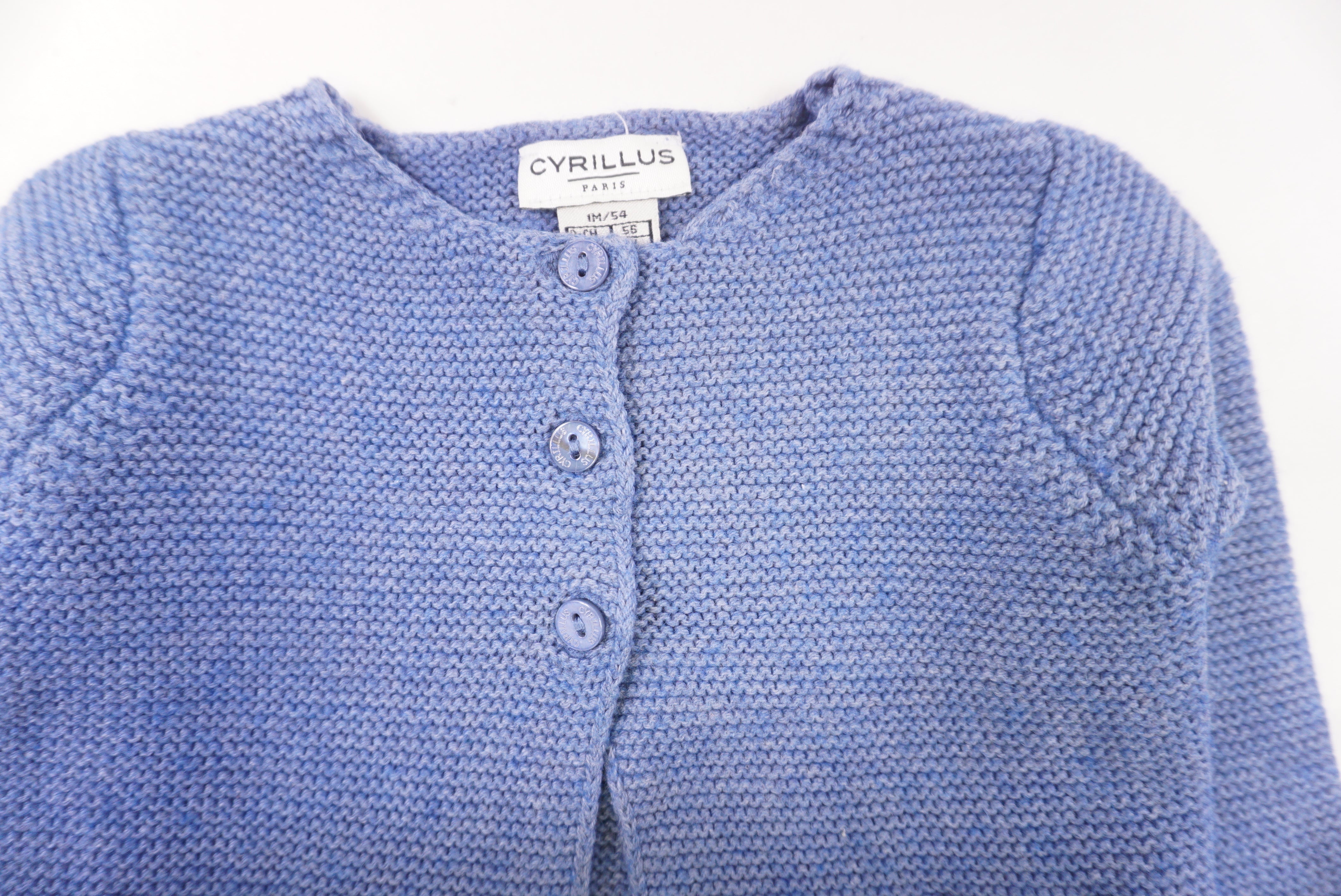 Gilet Bleu - 1 mois