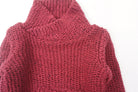 Pull Bordeaux - 6/9 mois