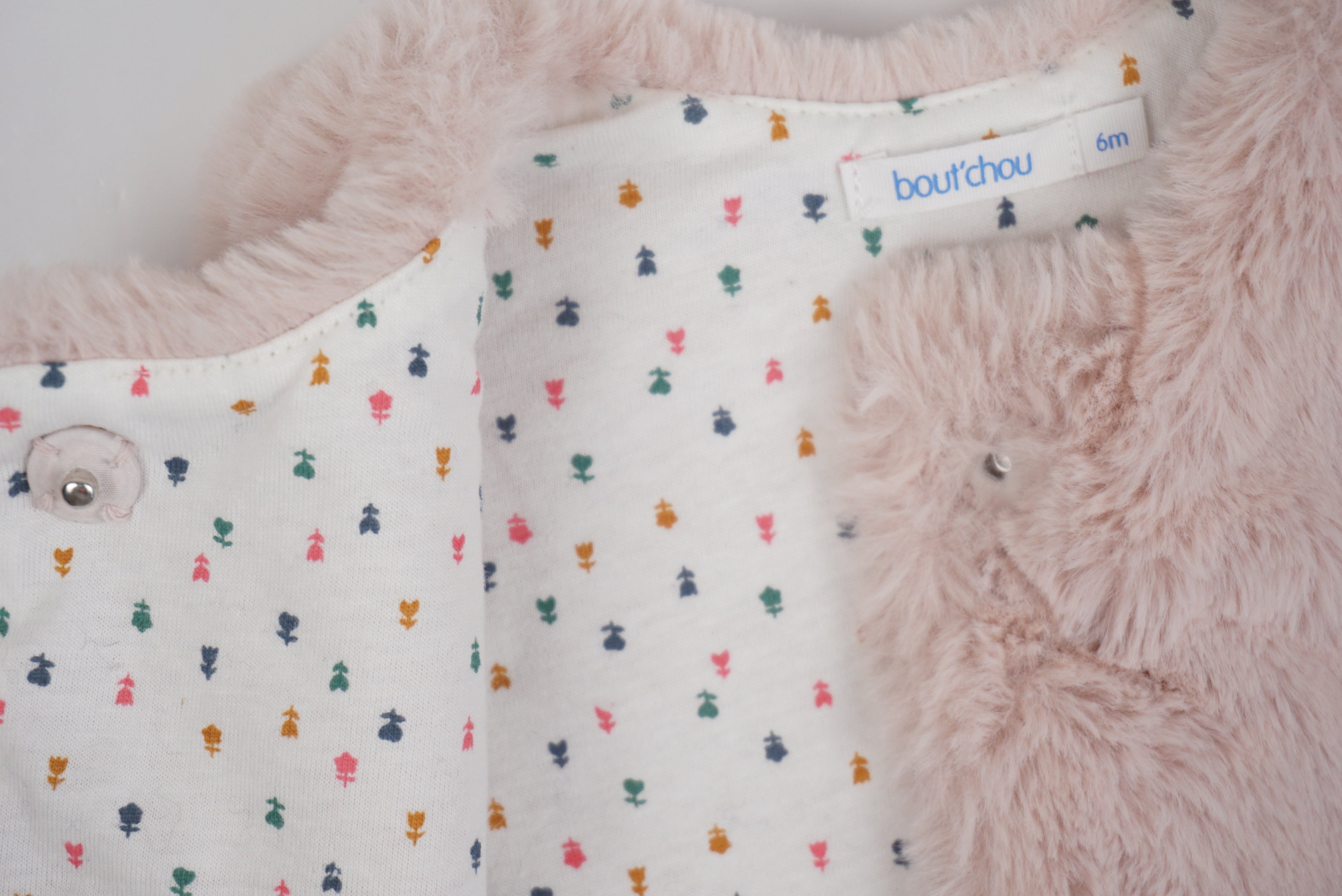 Gilet Rose - 6 mois