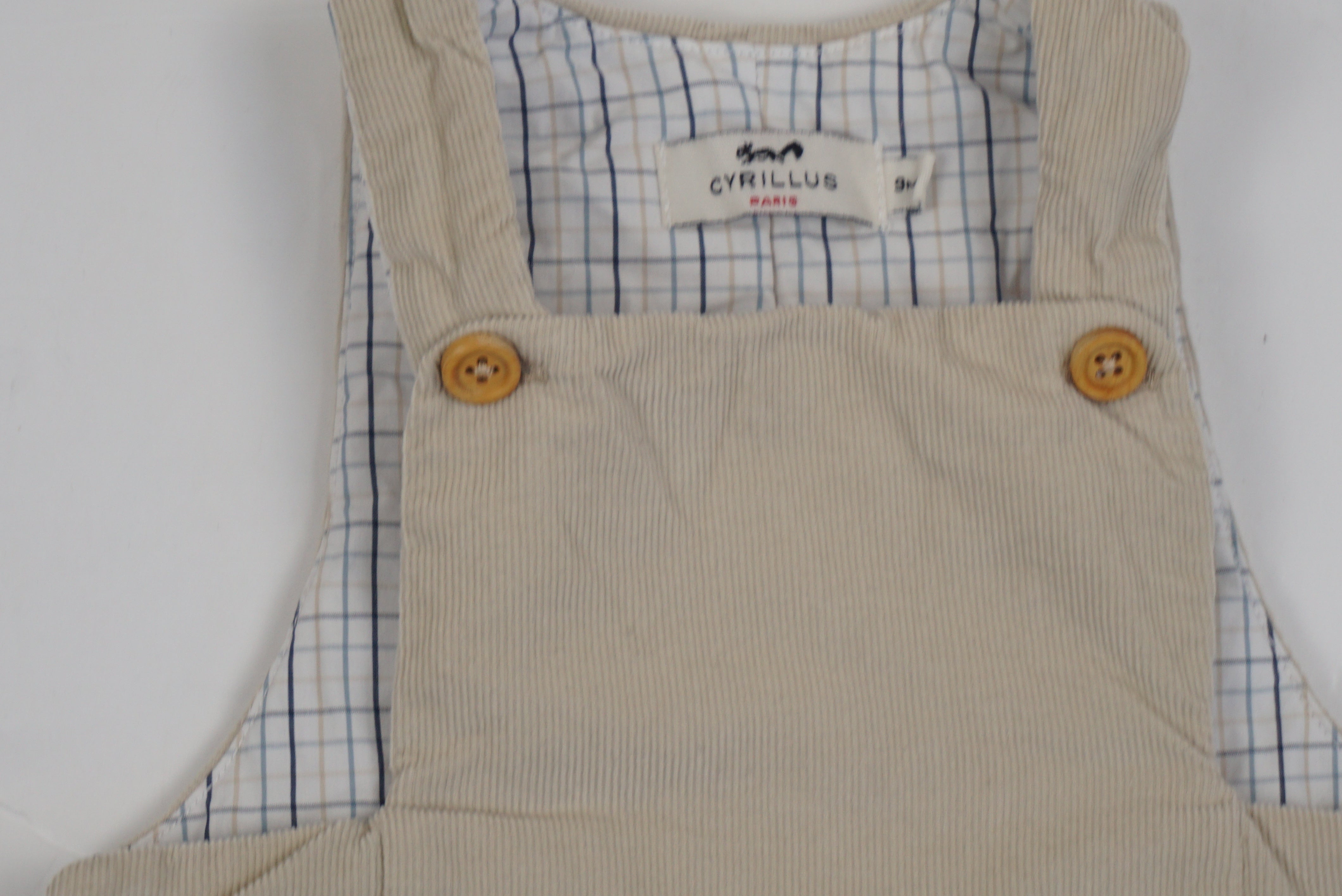 Salopette Beige - 9 mois