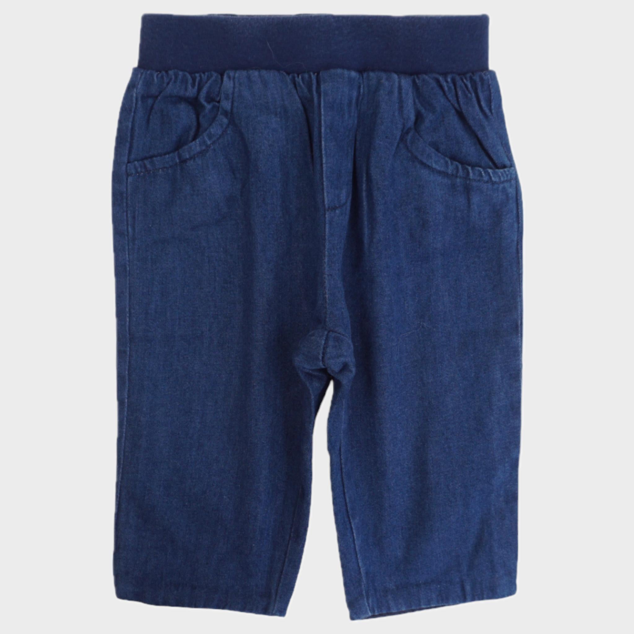 Pantalon Bleu - 6 mois