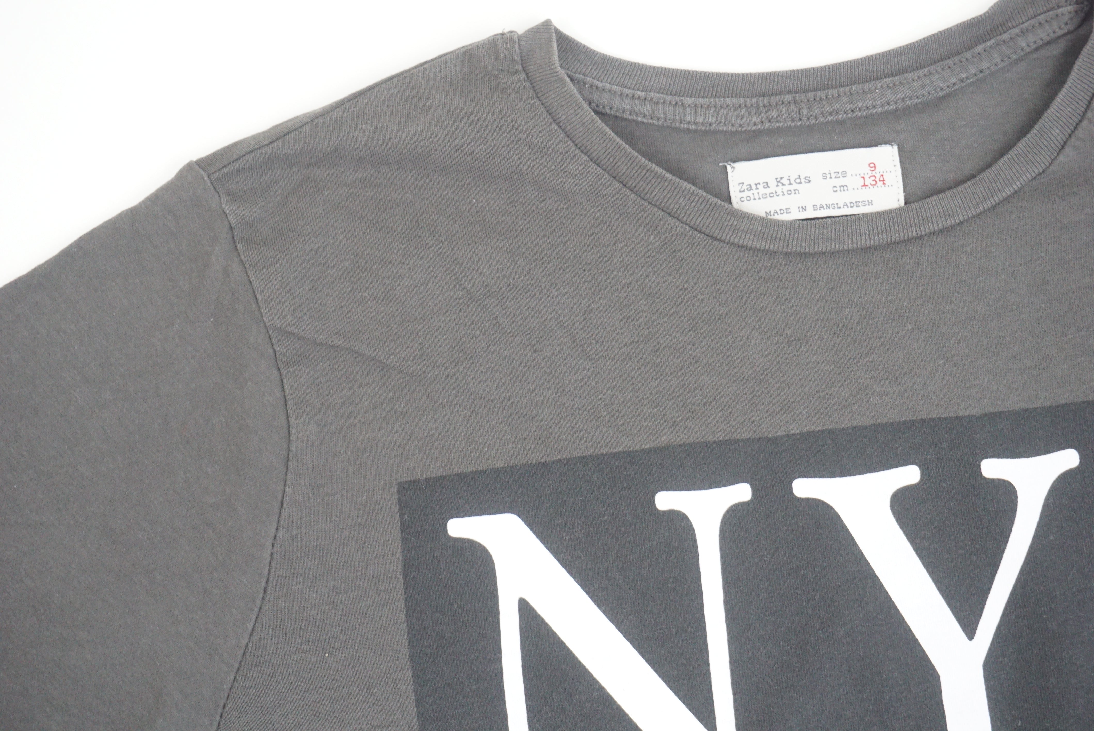 T-shirt Gris - 9 ans