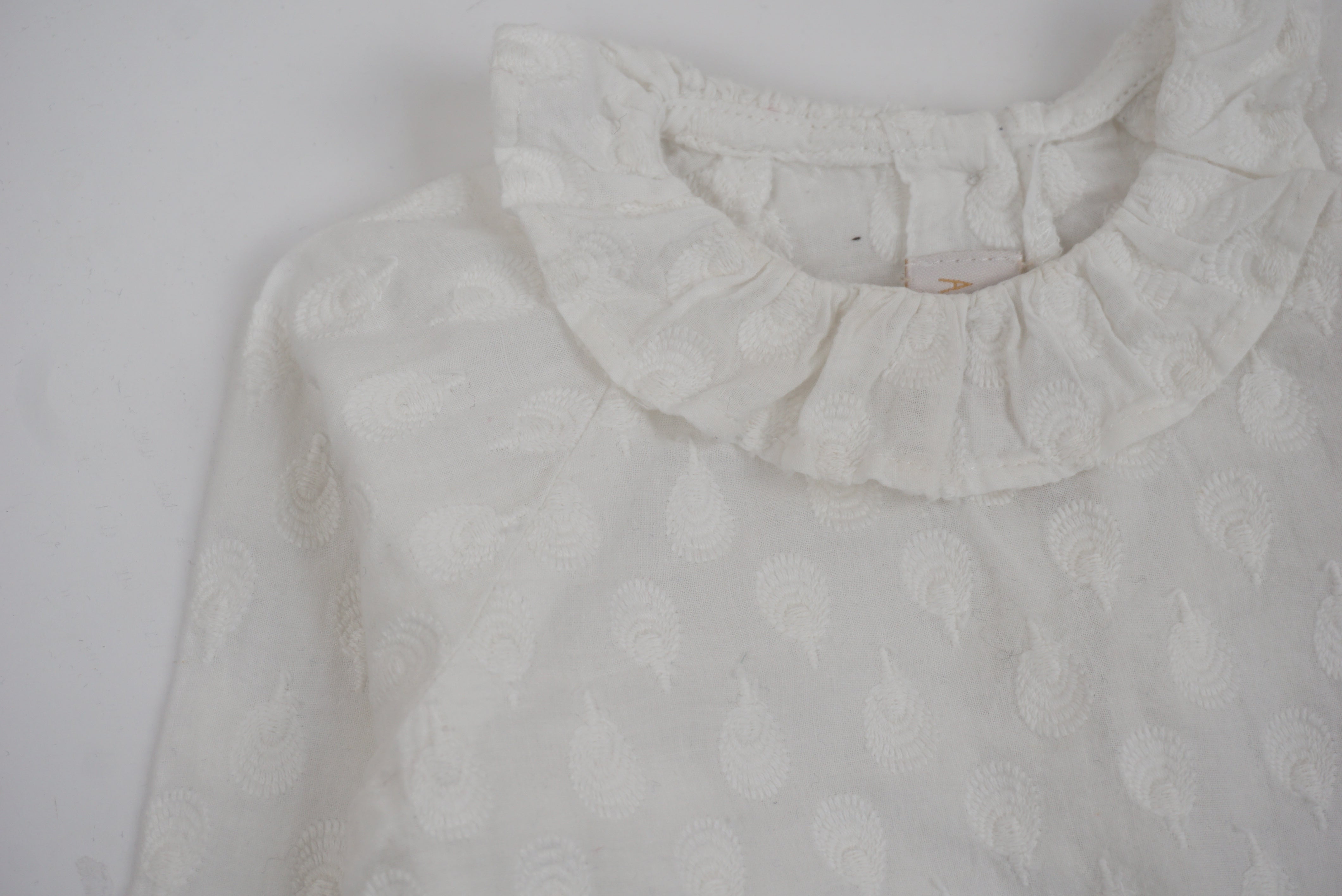 Blouse Blanc - 12 mois