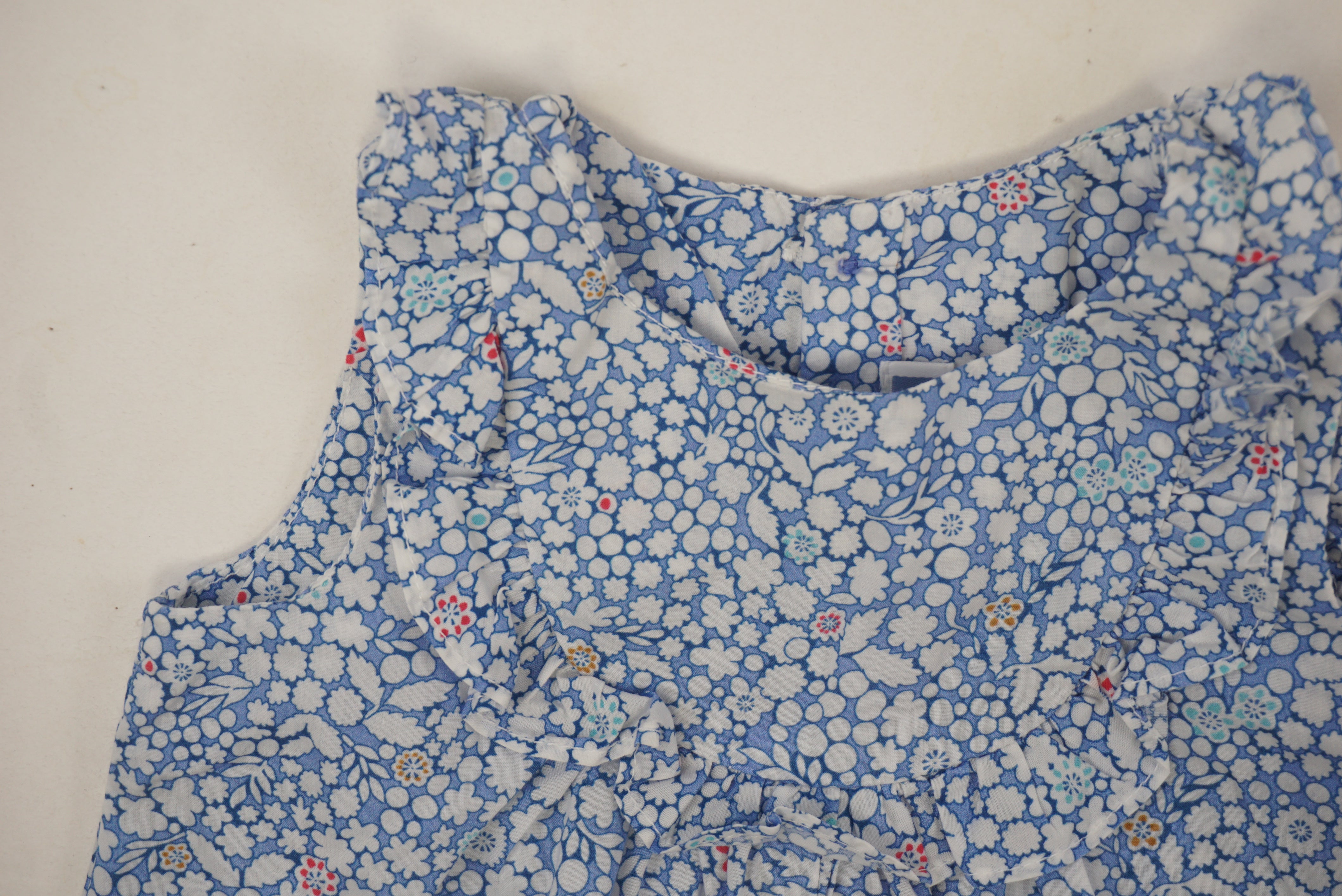 Barboteuse Bleu - 6 mois